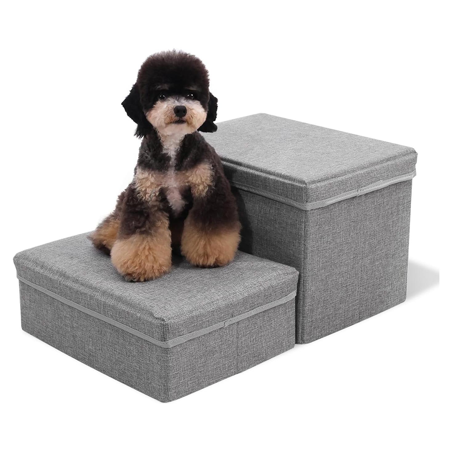 Escaleras Plegables para Perros RYpetmia 2 Niveles 40x60 cm