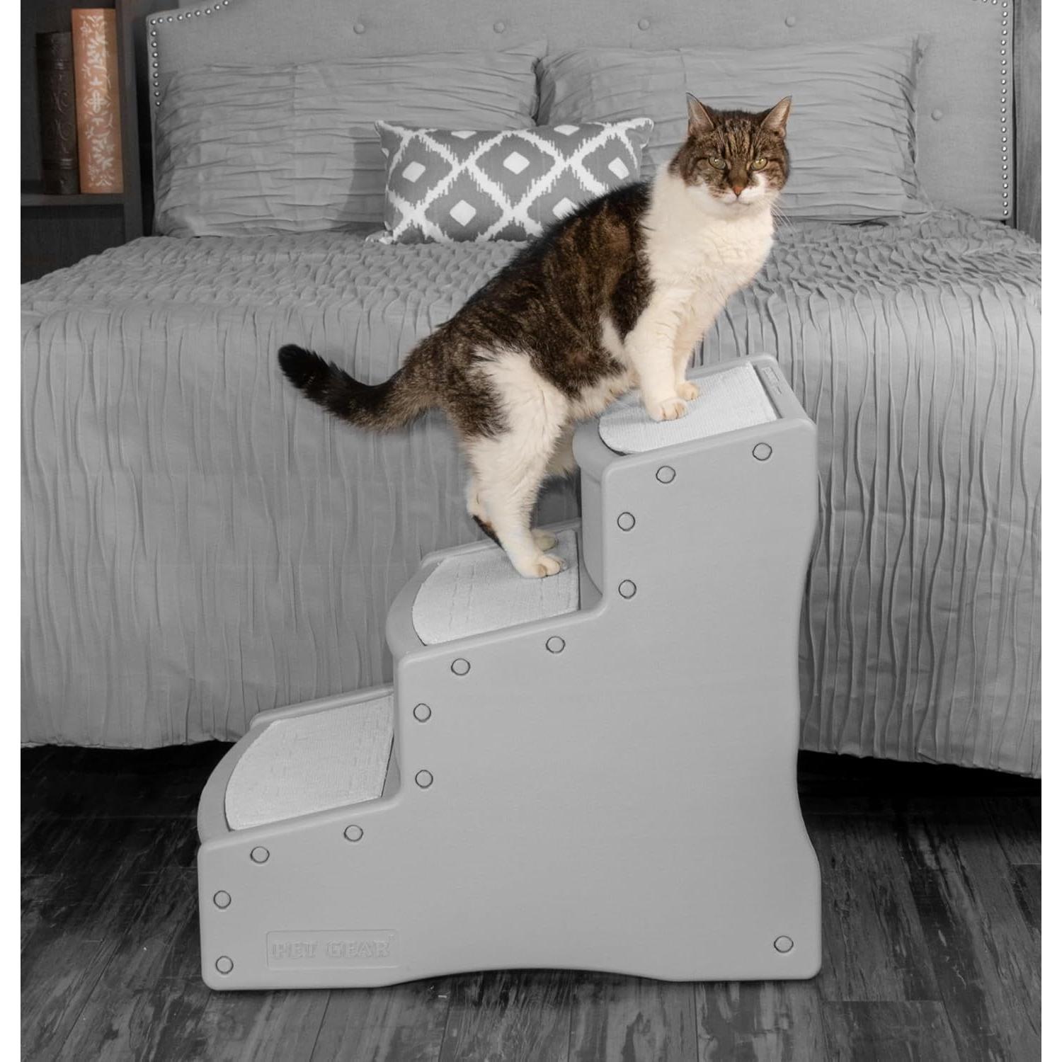 Escalera para Mascotas Pet Gear Easy Step III, 3 Escalones