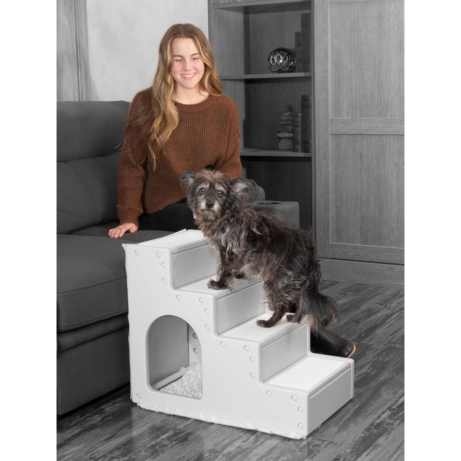 Escalera para Mascotas Pet Gear Pet Step IV - Hasta 22.7 kg