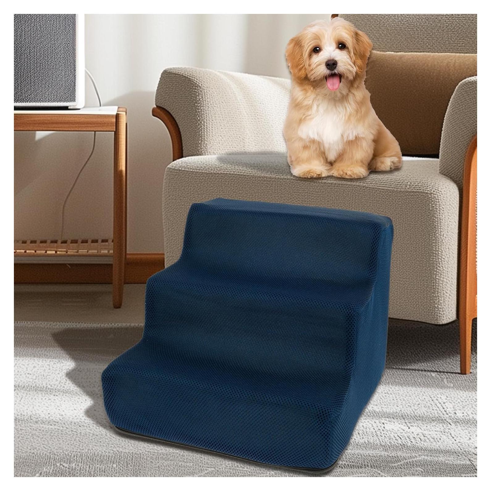 Escalón para Perros ZHENGFUO de Espuma 27cm Lavable