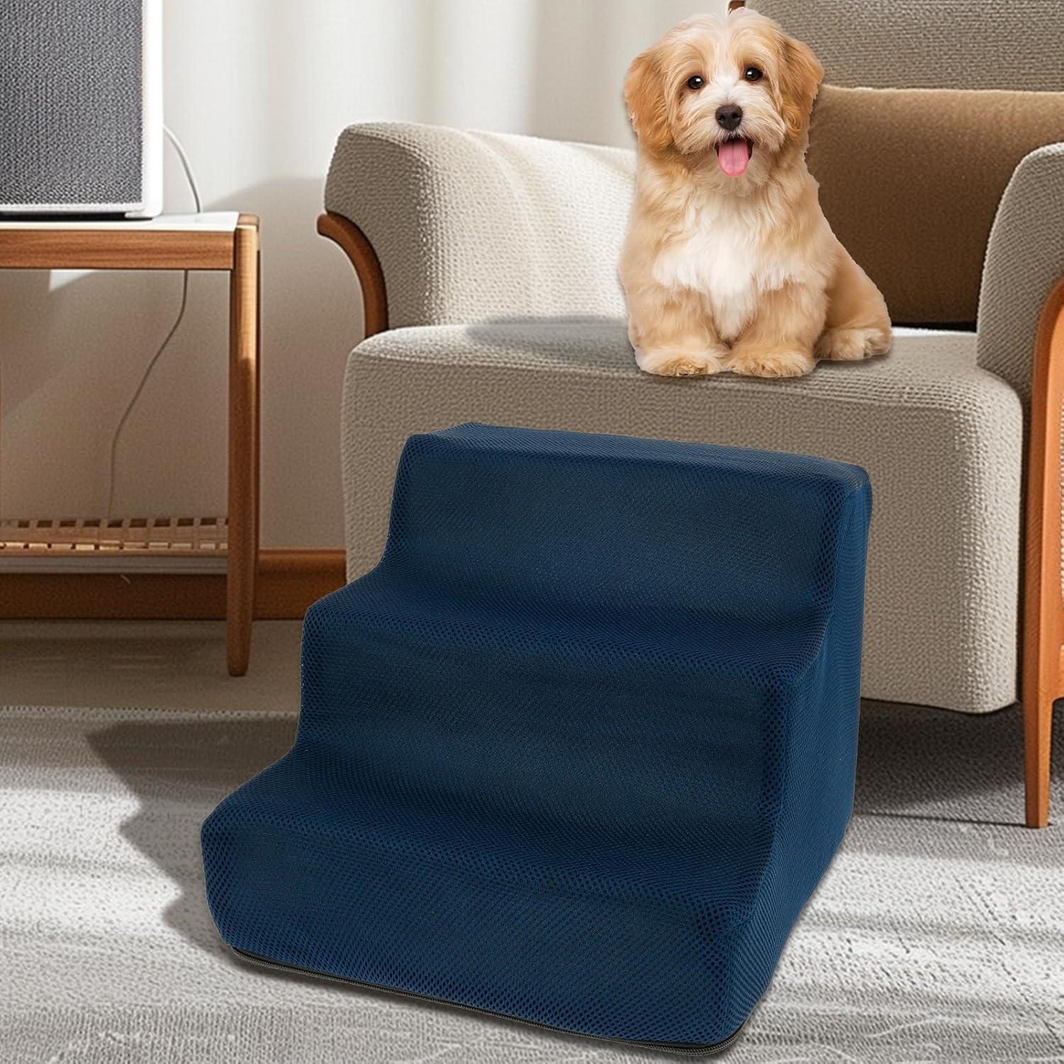 Escalón para Perros ZHENGFUO de Espuma 27cm Lavable