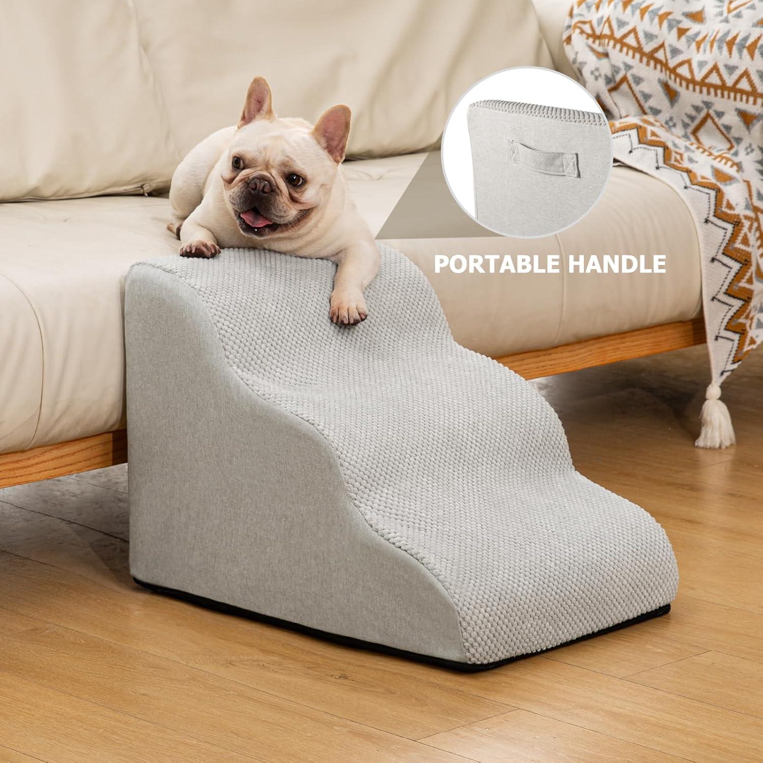 Escalera para Perros y Gatos Aodisman 3 Pasos Antideslizante