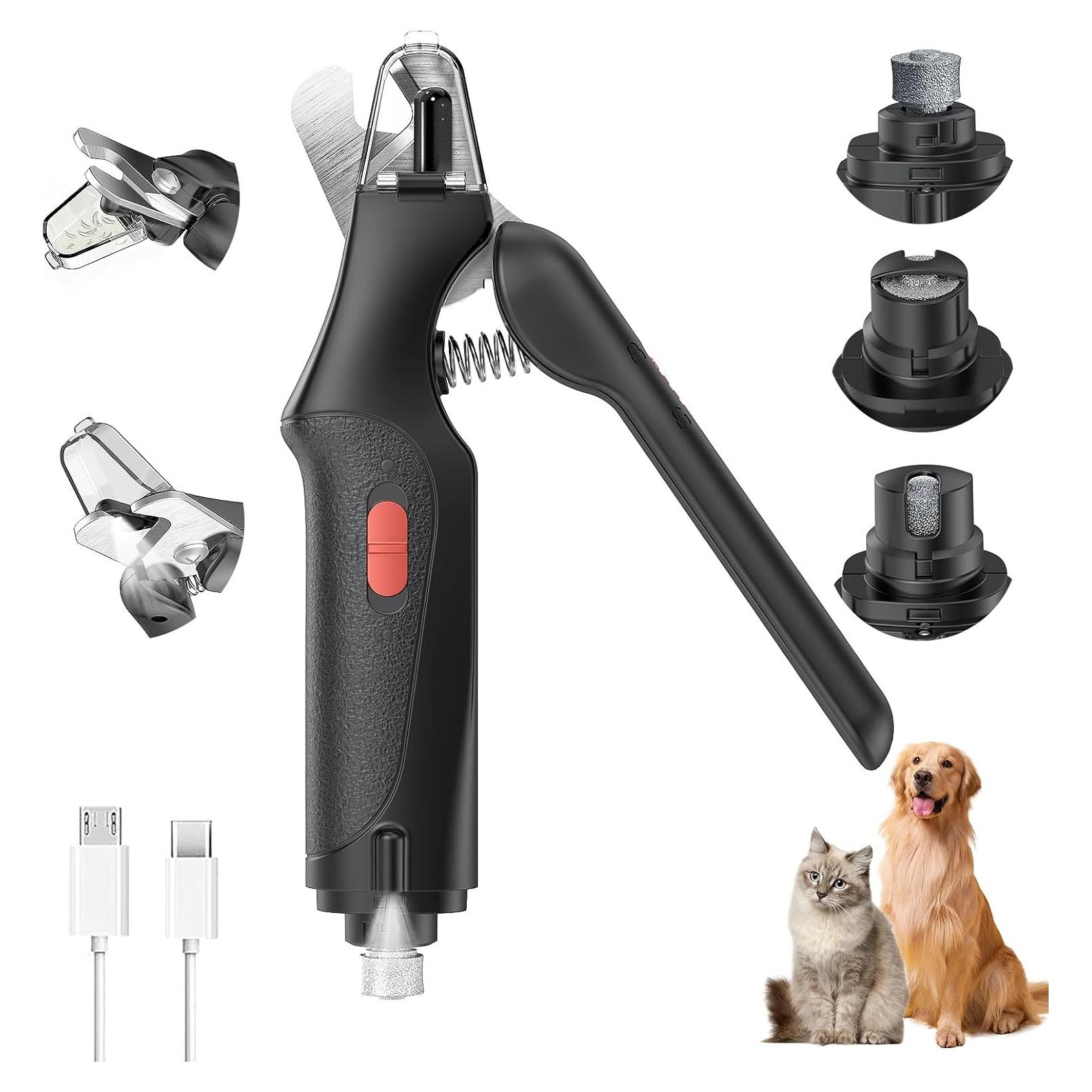 Cortauñas y Amoladora 2 en 1 CATPICK con Luces LED