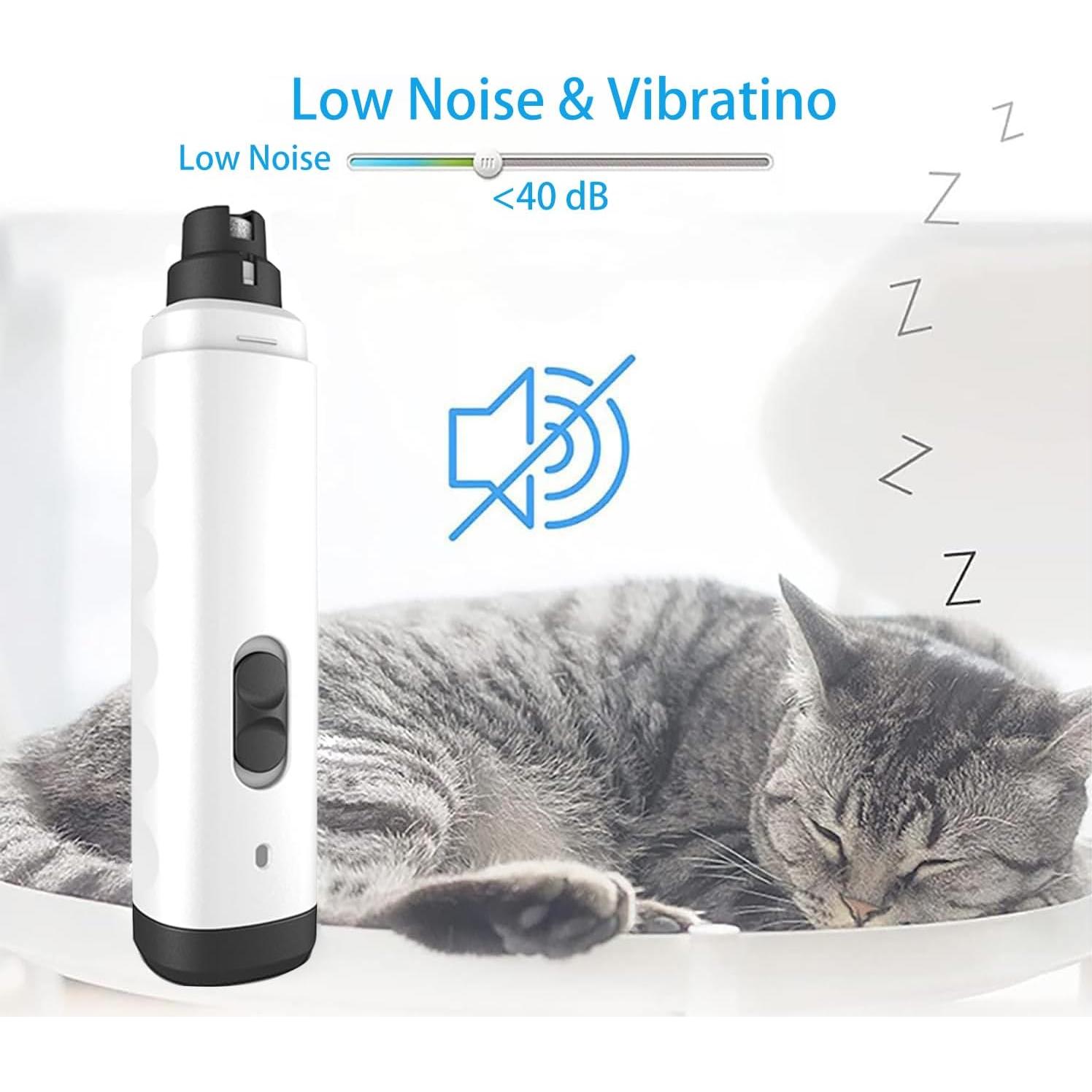 Cortador de Uñas Silent Groom Pro para Perros y Gatos - Recargable