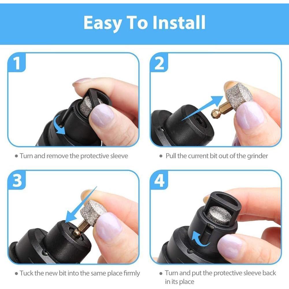 Cortauñas Silencioso Pro Heusom para Mascotas Recargable USB