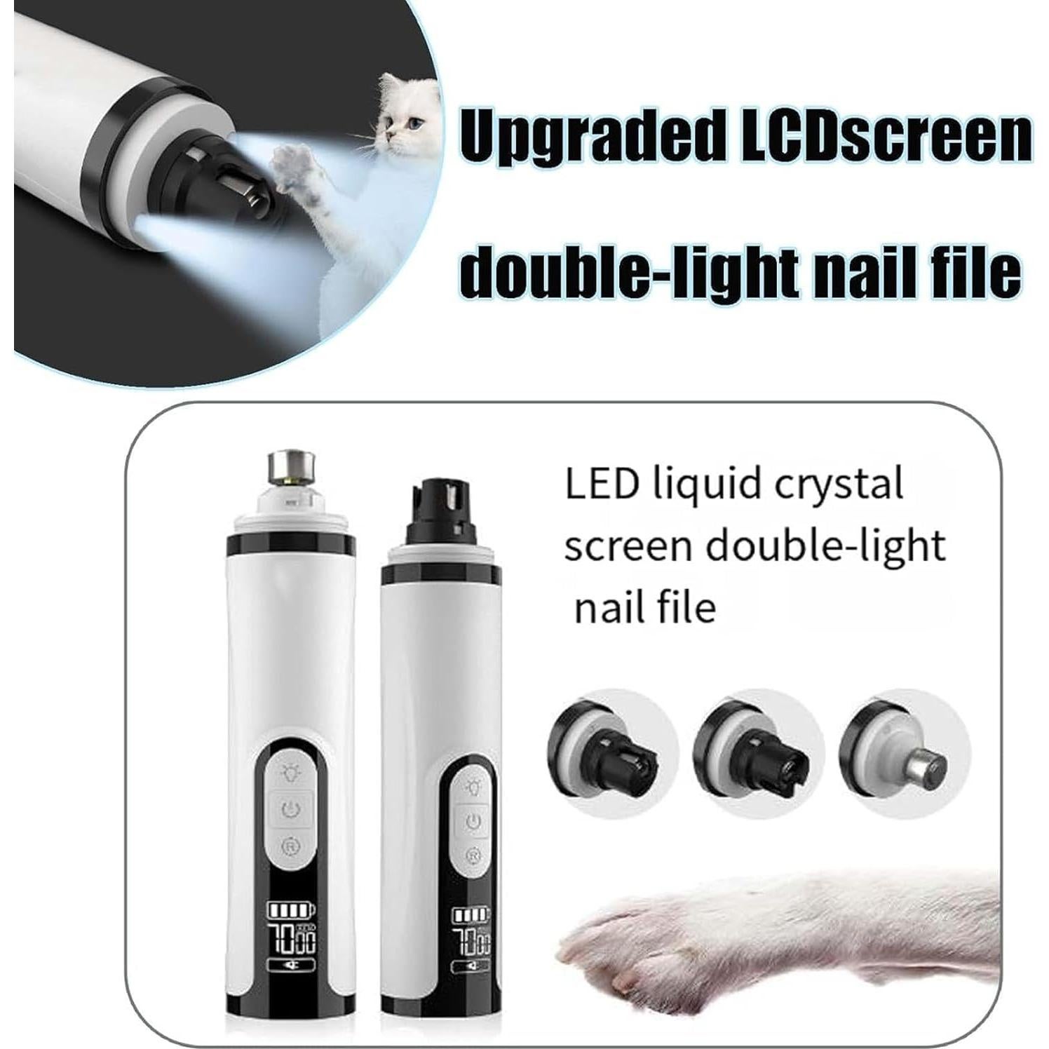 Cortador de Uñas Silencioso GROTOLY Pro 3 Velocidades