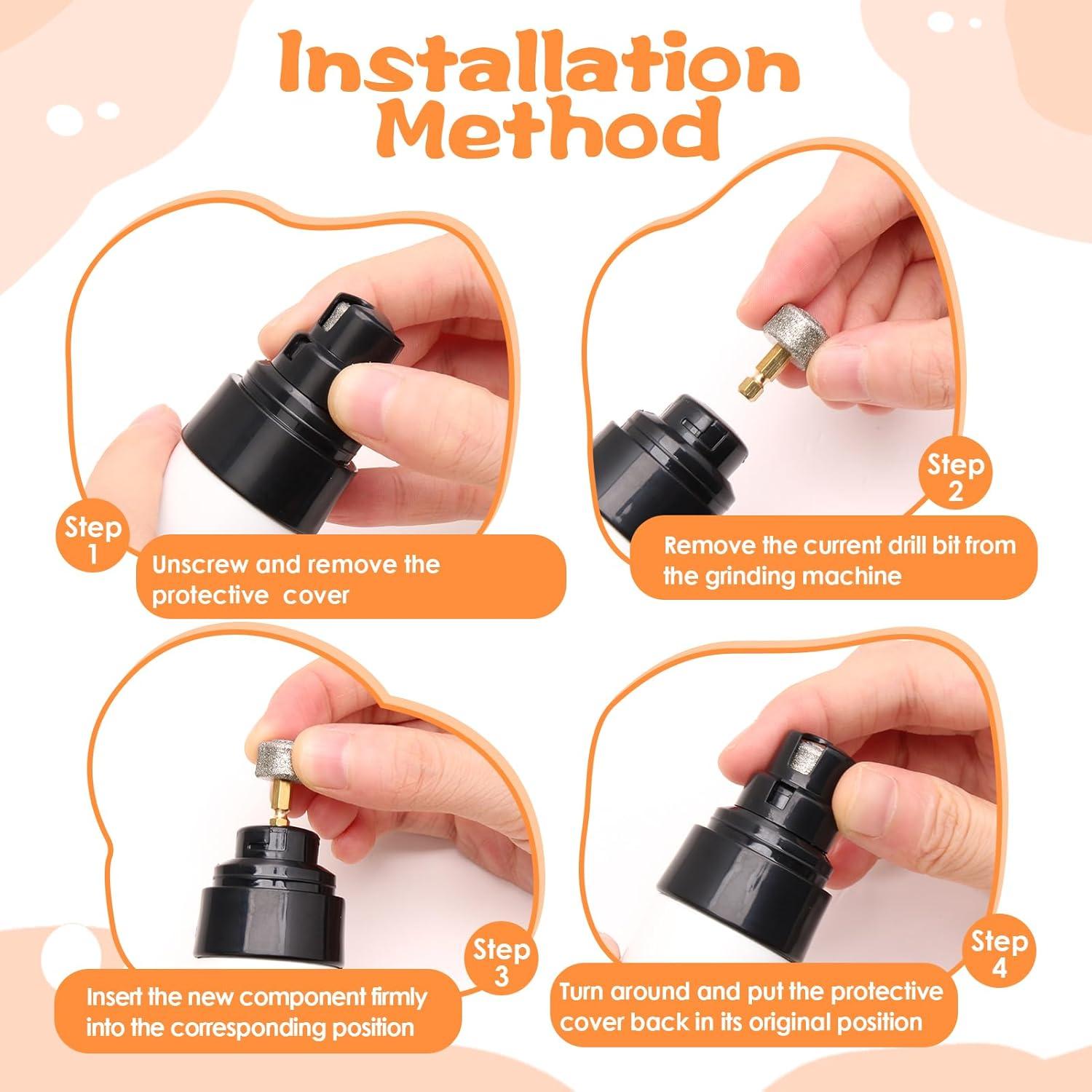 Cortador de Uñas Eléctrico Uelkr Pro Silencioso para Perros