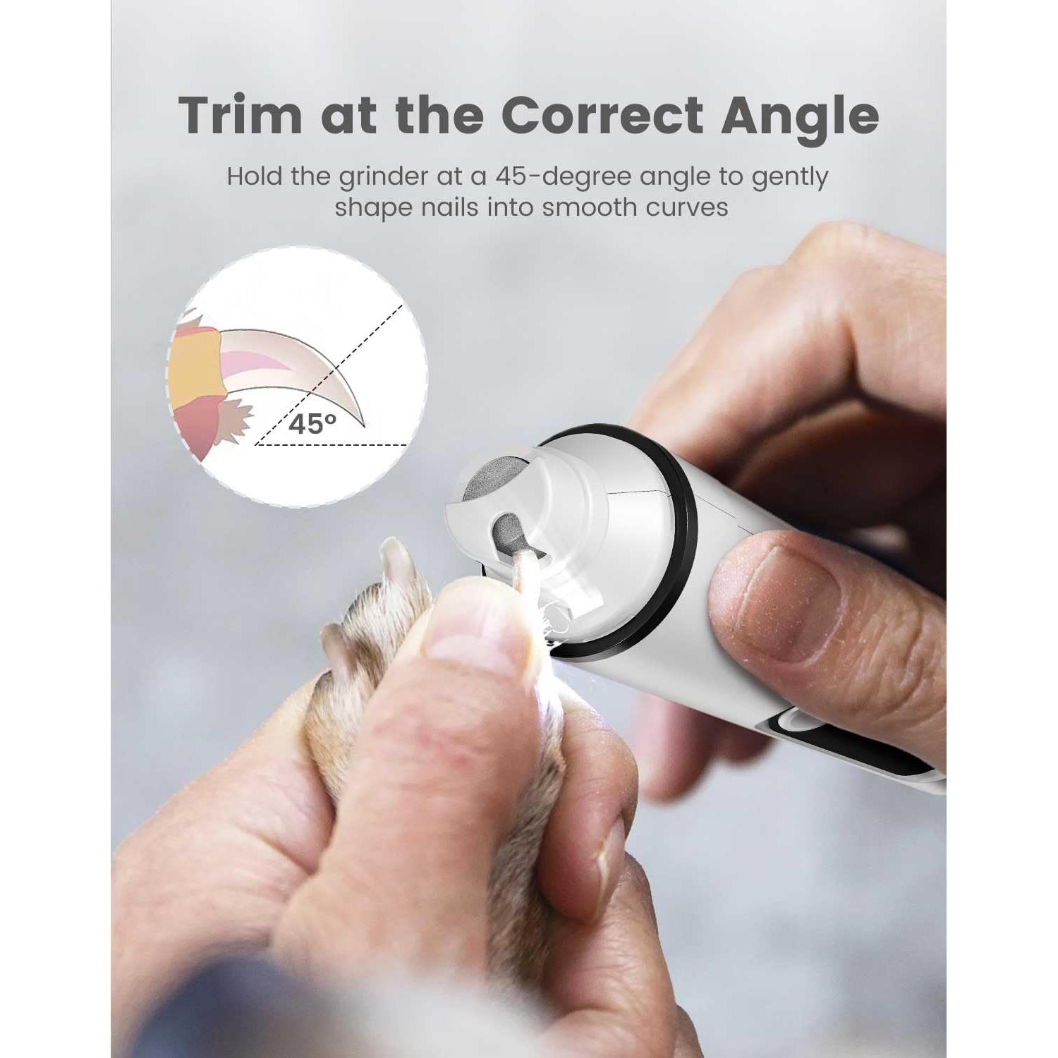 Amoladora de Uñas y Recortadora de Patas PAPMINI 2 en 1