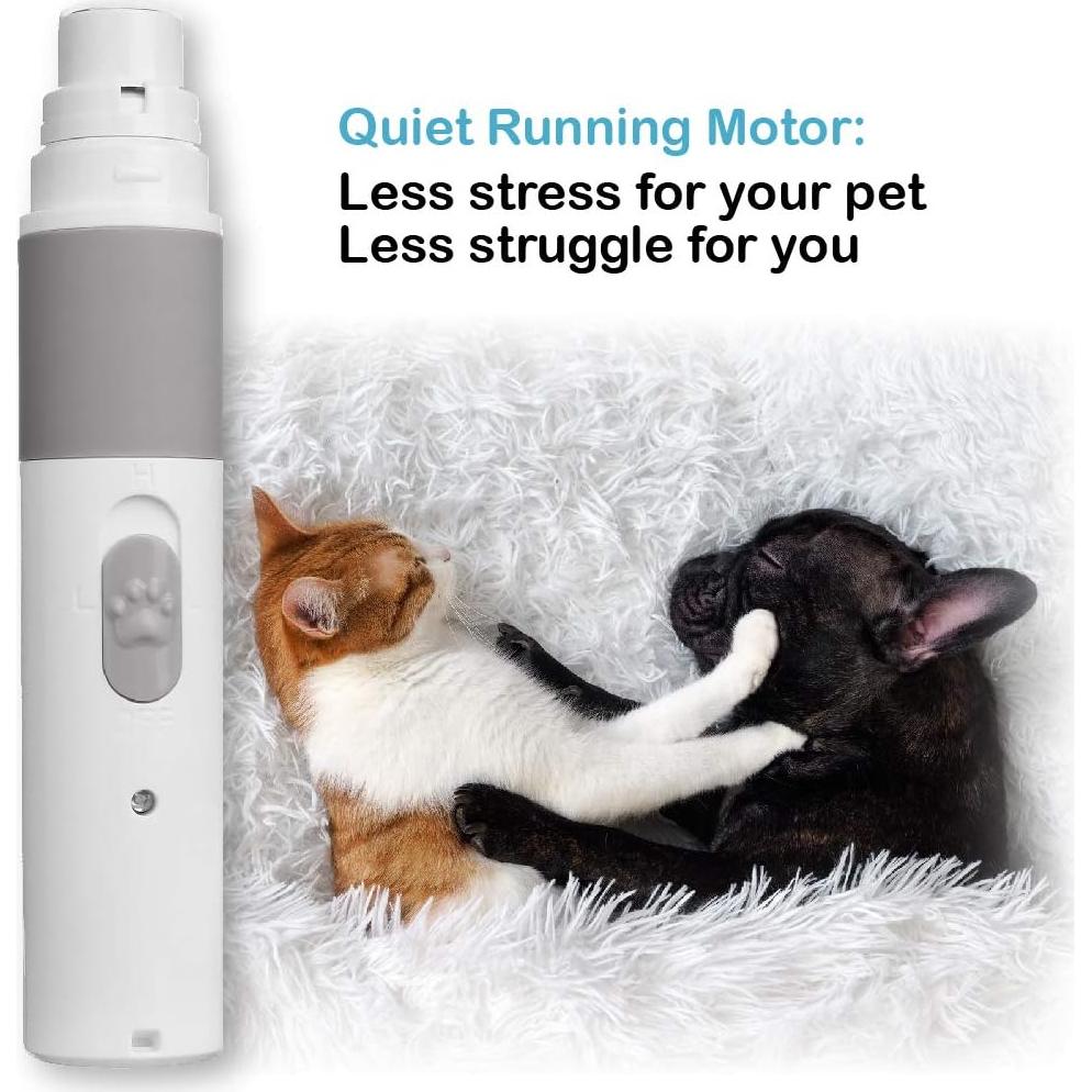 Molinillo de Uñas Eléctrico Pets First - Inalámbrico y Silencioso