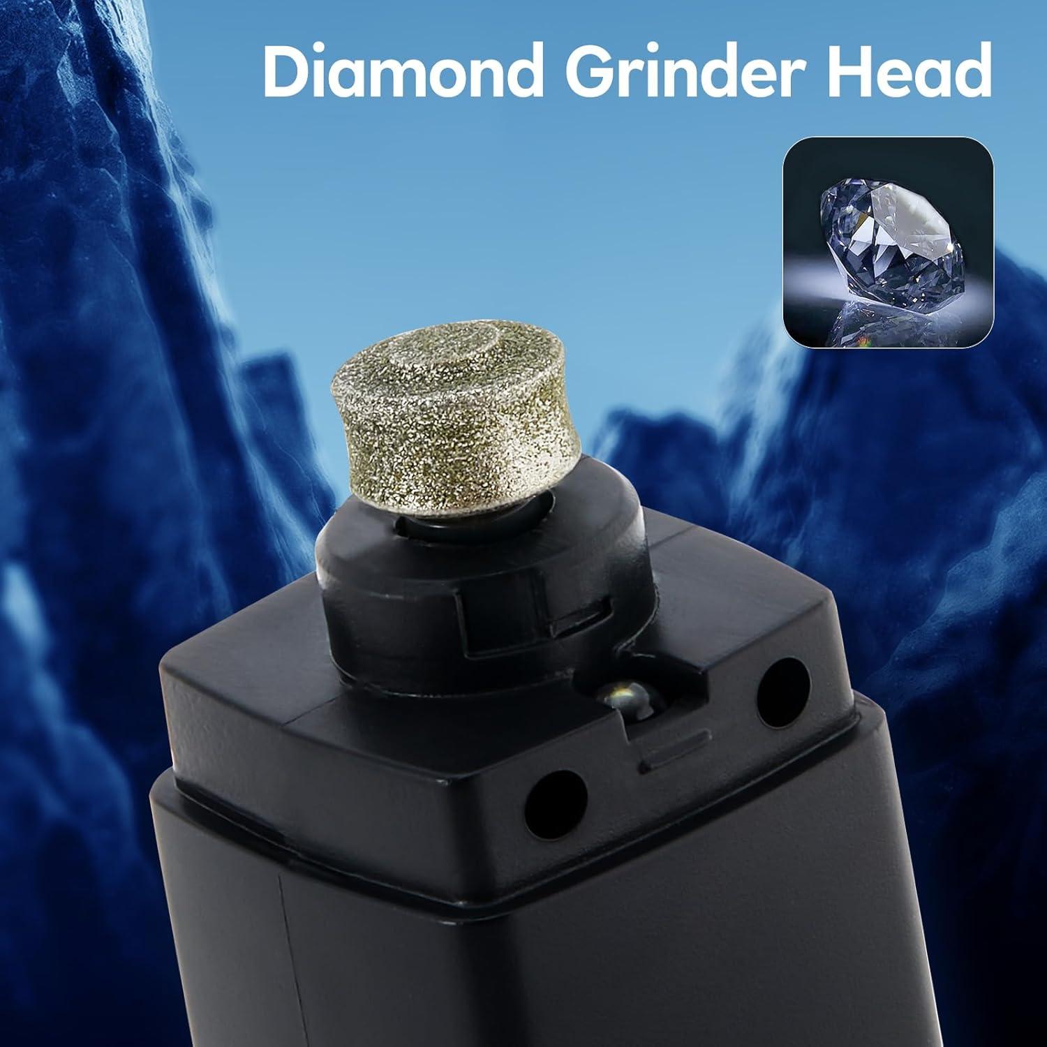 Cortador de Uñas Eléctrico OFCASA 4 Velocidades con Luz LED UV