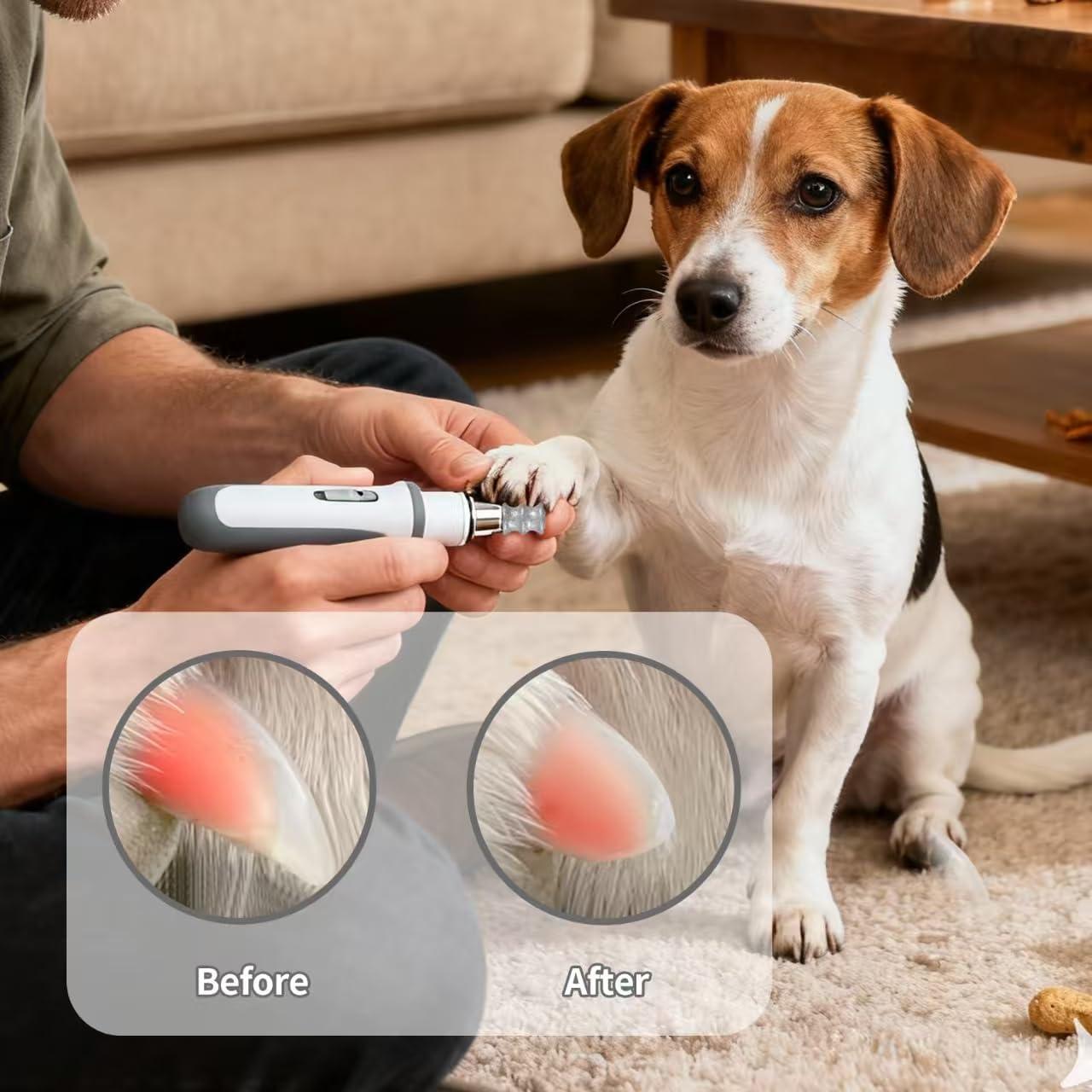 Máquina de Pulido de Uñas para Perros ZQZQMG - Accesorios 0.25 cm