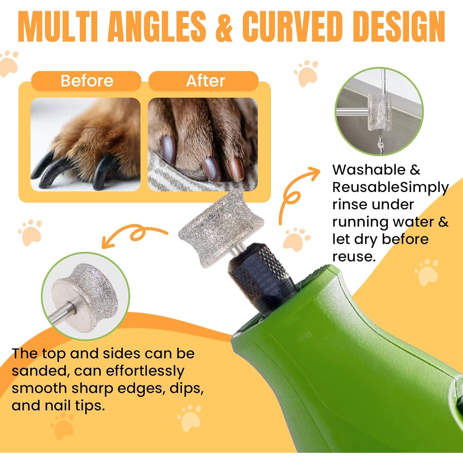 Mina de amoladora de uñas CAELUM 80 grano para Dremel