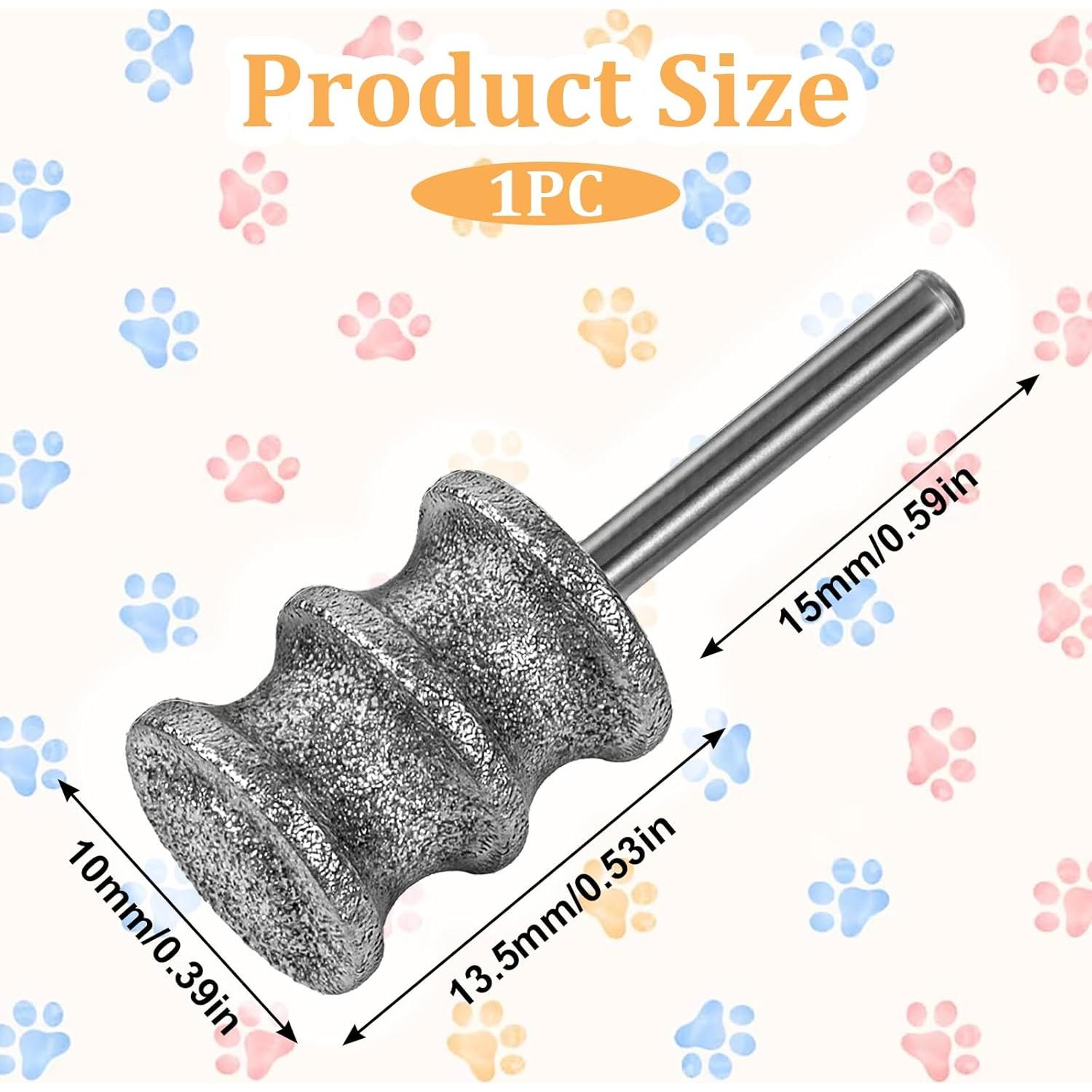 Puntas de Amoladora de Uñas Rotativa Ptwola para Perros Grandes