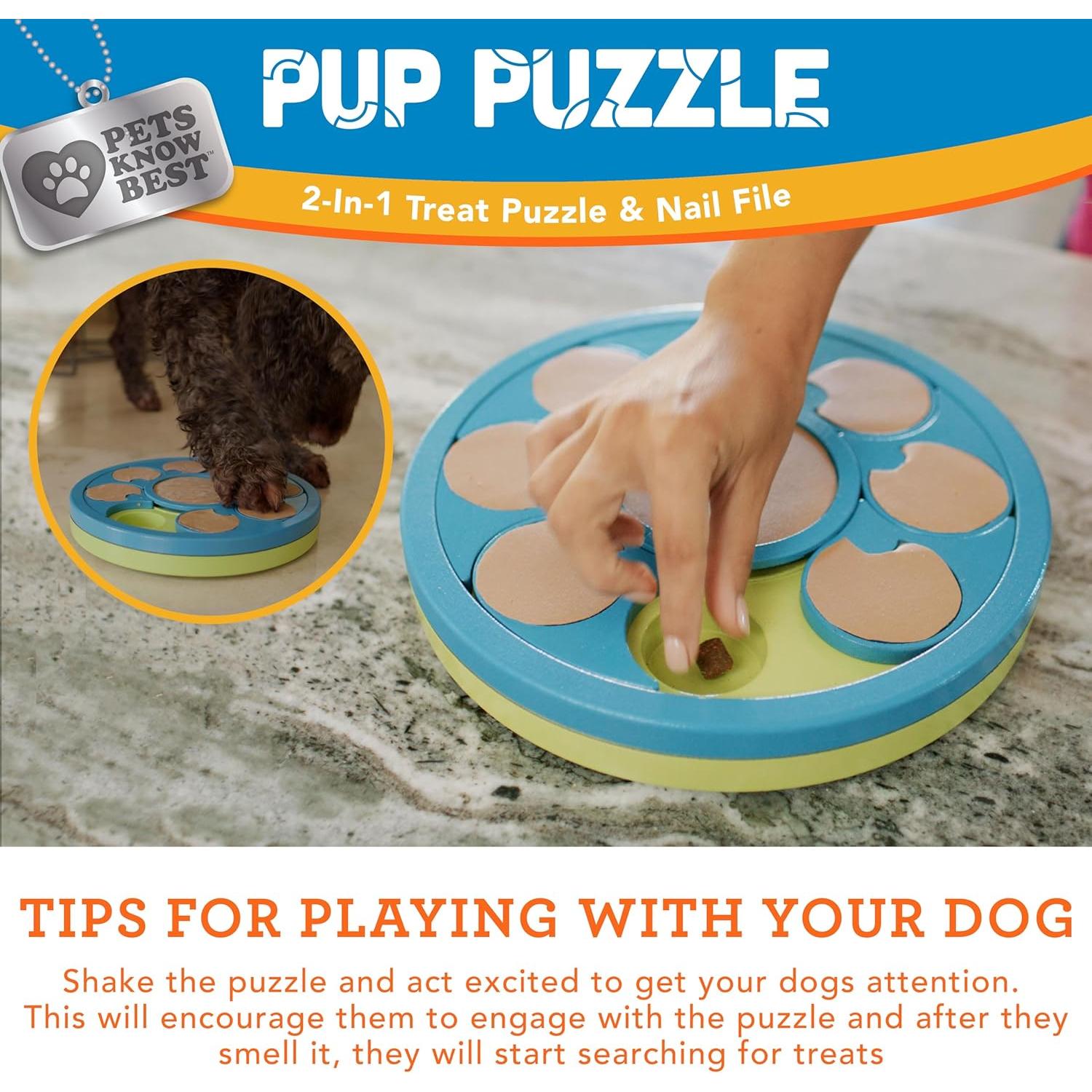 Rompecabezas Interactivo para Perros Allstar 26x26cm Aseo y Juguete