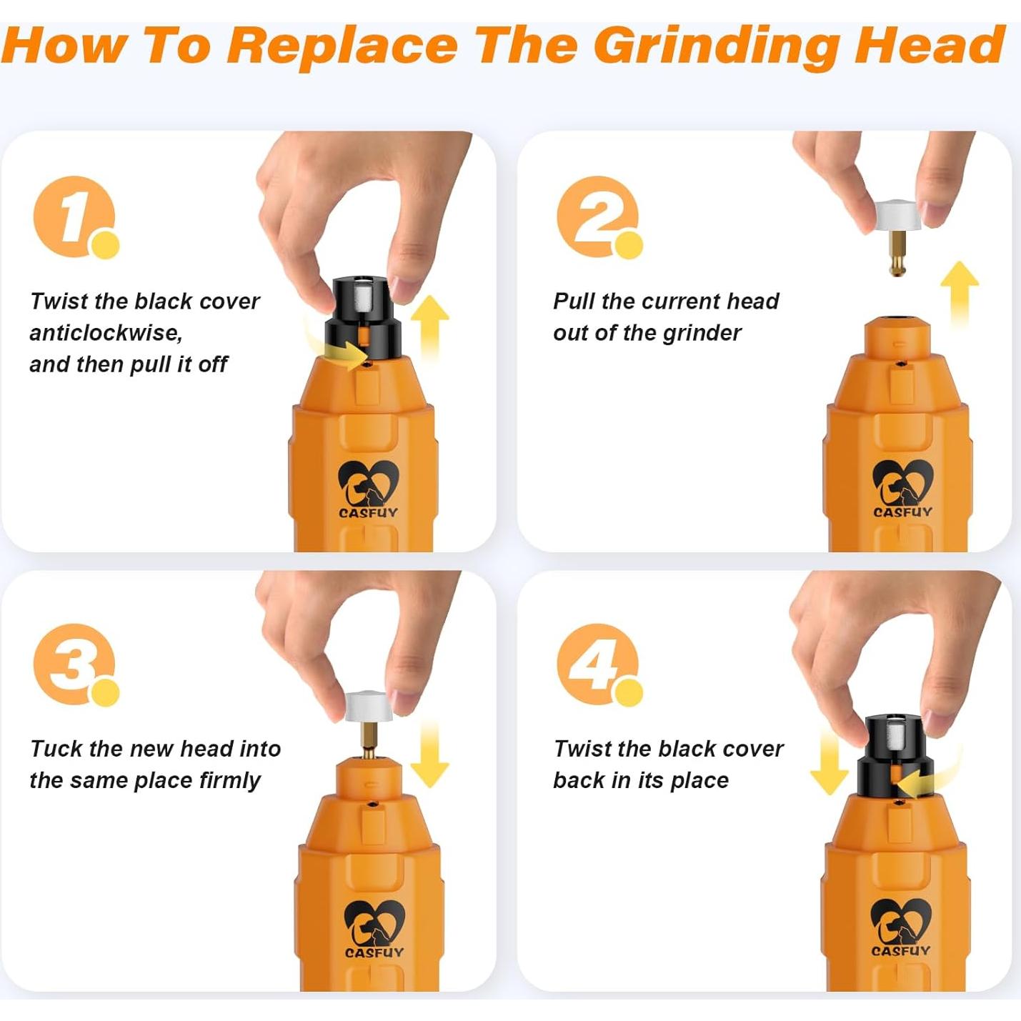 Rueda de Repuesto Casfuy para Lima de Uñas de Perro N10-N65