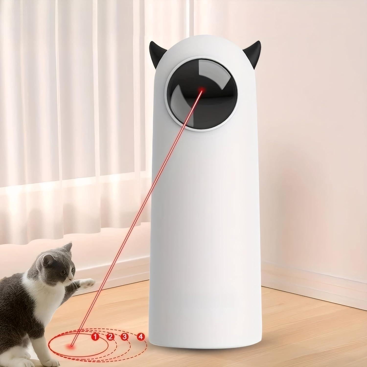 Juguete láser automático para gatos Dongguan MWJ-SX recargable