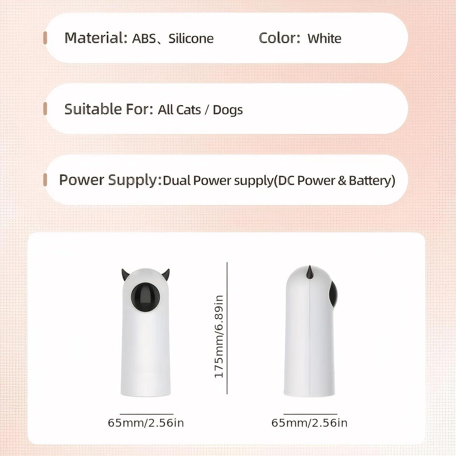 Juguete láser automático para gatos Dongguan MWJ-SX recargable