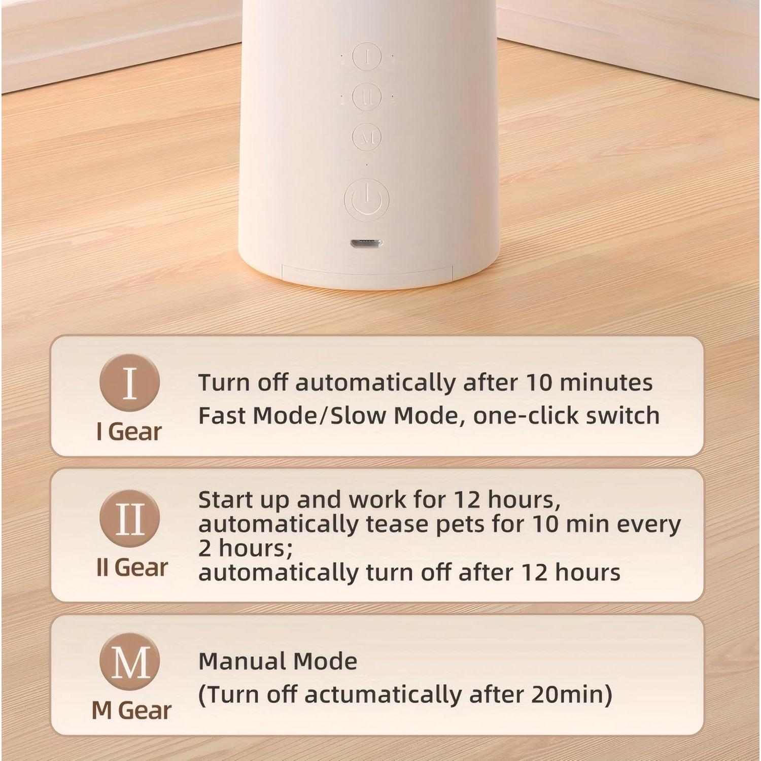 Juguete láser automático para gatos Dongguan MWJ-SX recargable