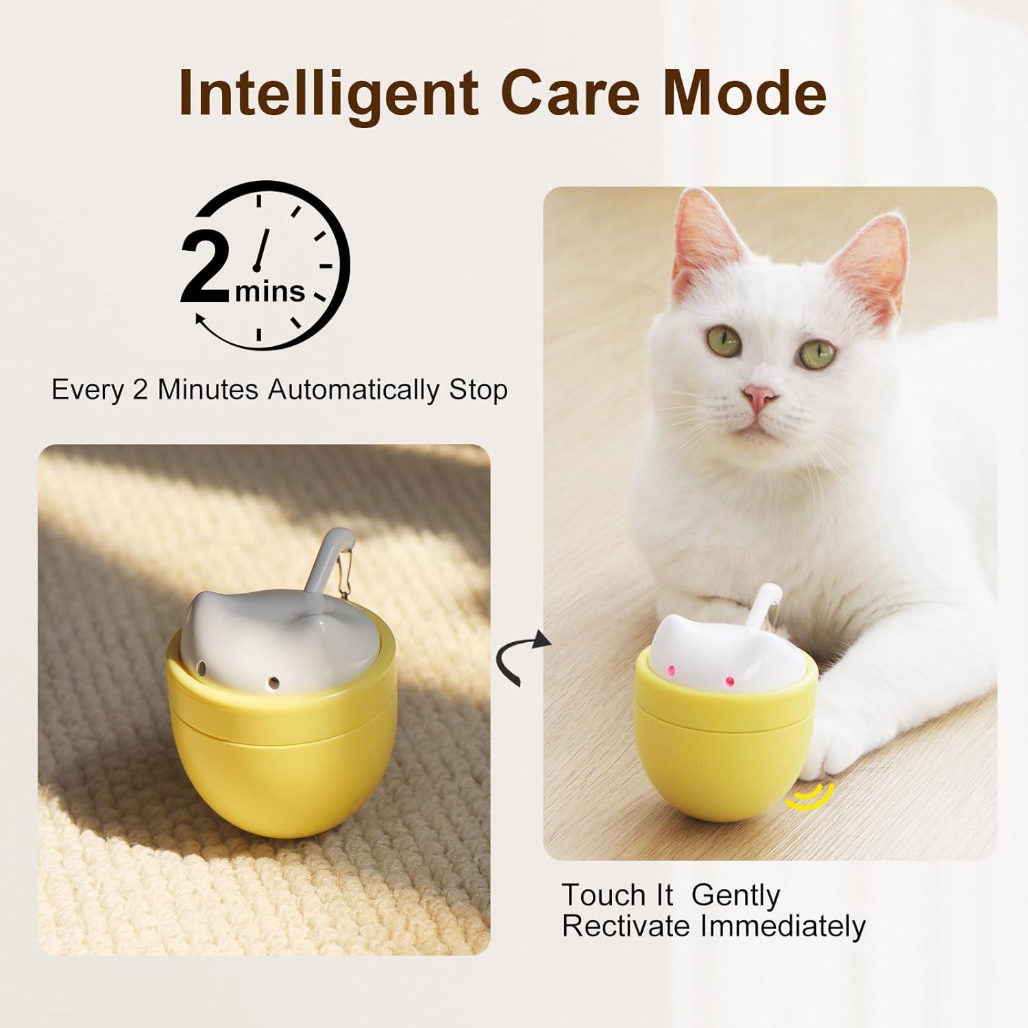 Juguete Láser Automático para Gatos FuroClaw - 3 Modos, Recargable