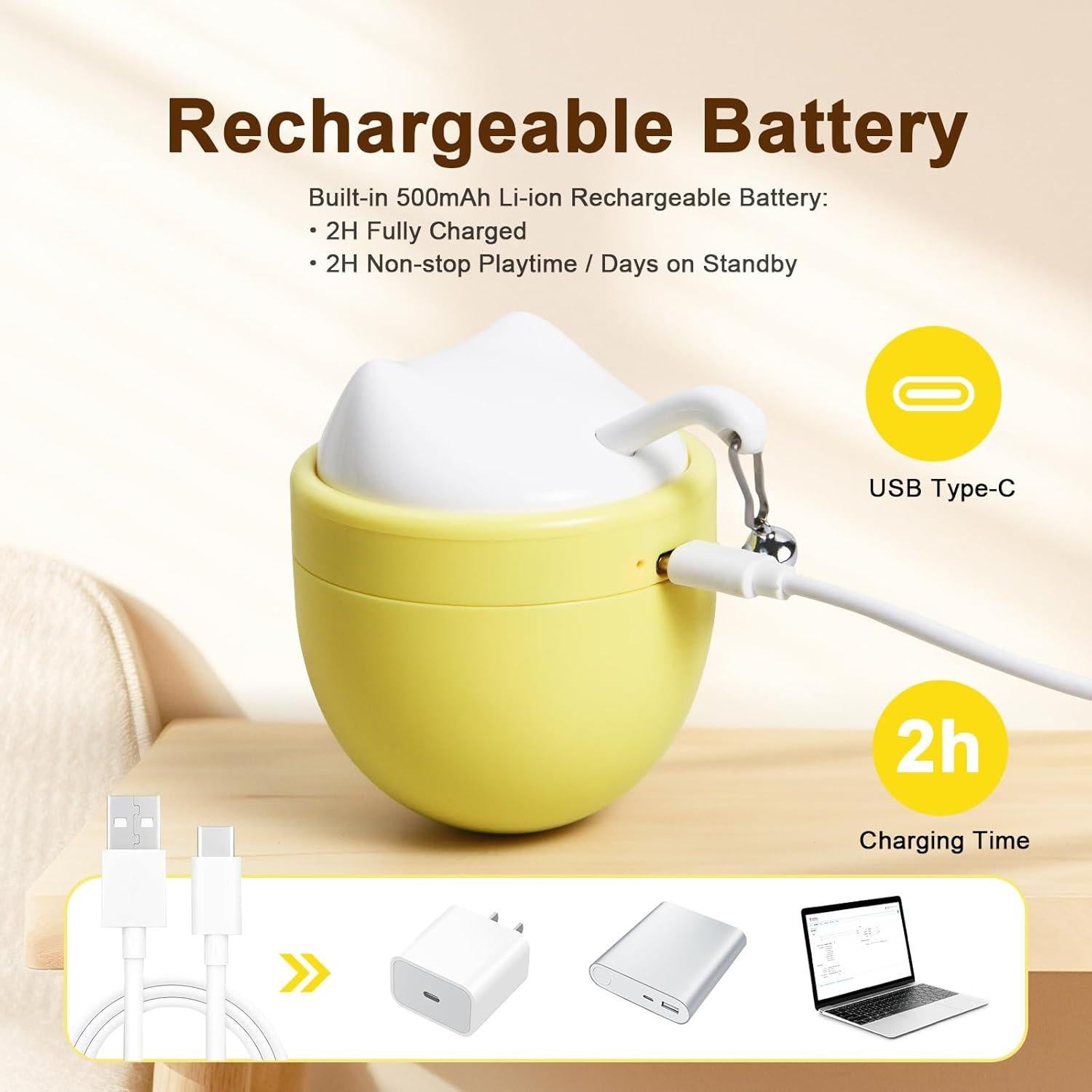 Juguete Láser Automático para Gatos FuroClaw - 3 Modos, Recargable