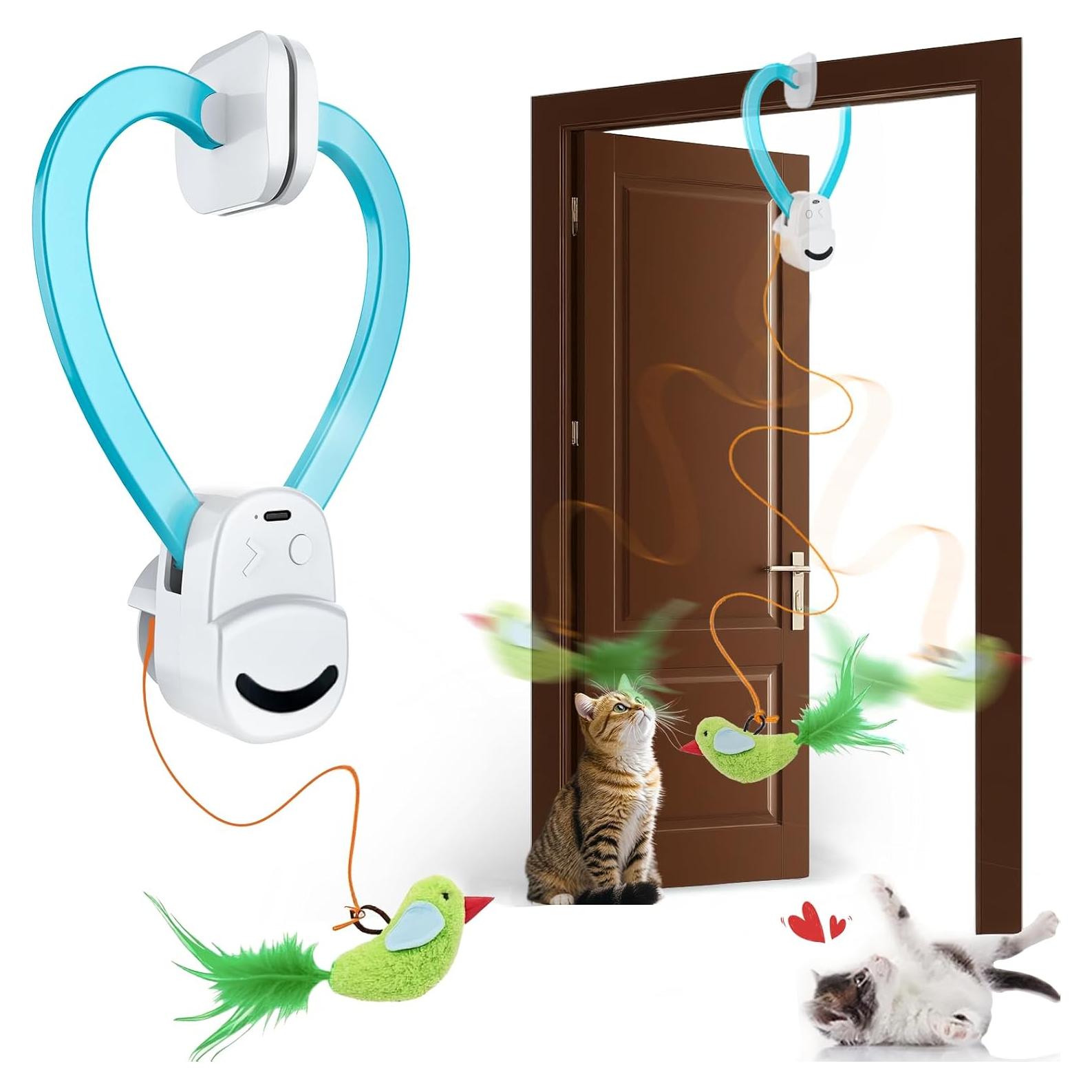 Juguete Eléctrico Interactivo para Gatos CATPICK - Pájaro Volador