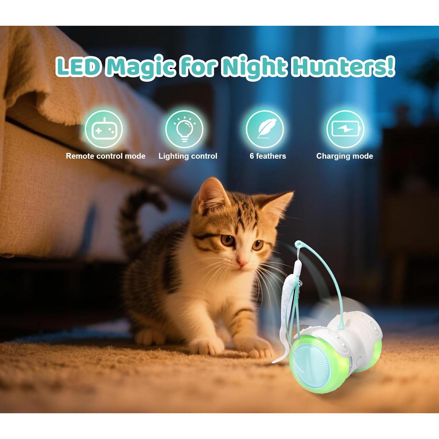 Juguete Interactivo para Gatos Zeling HTL con Control Remoto
