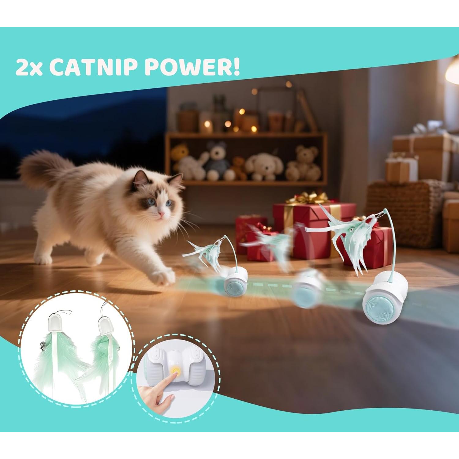 Juguete Interactivo para Gatos Zeling HTL con Control Remoto