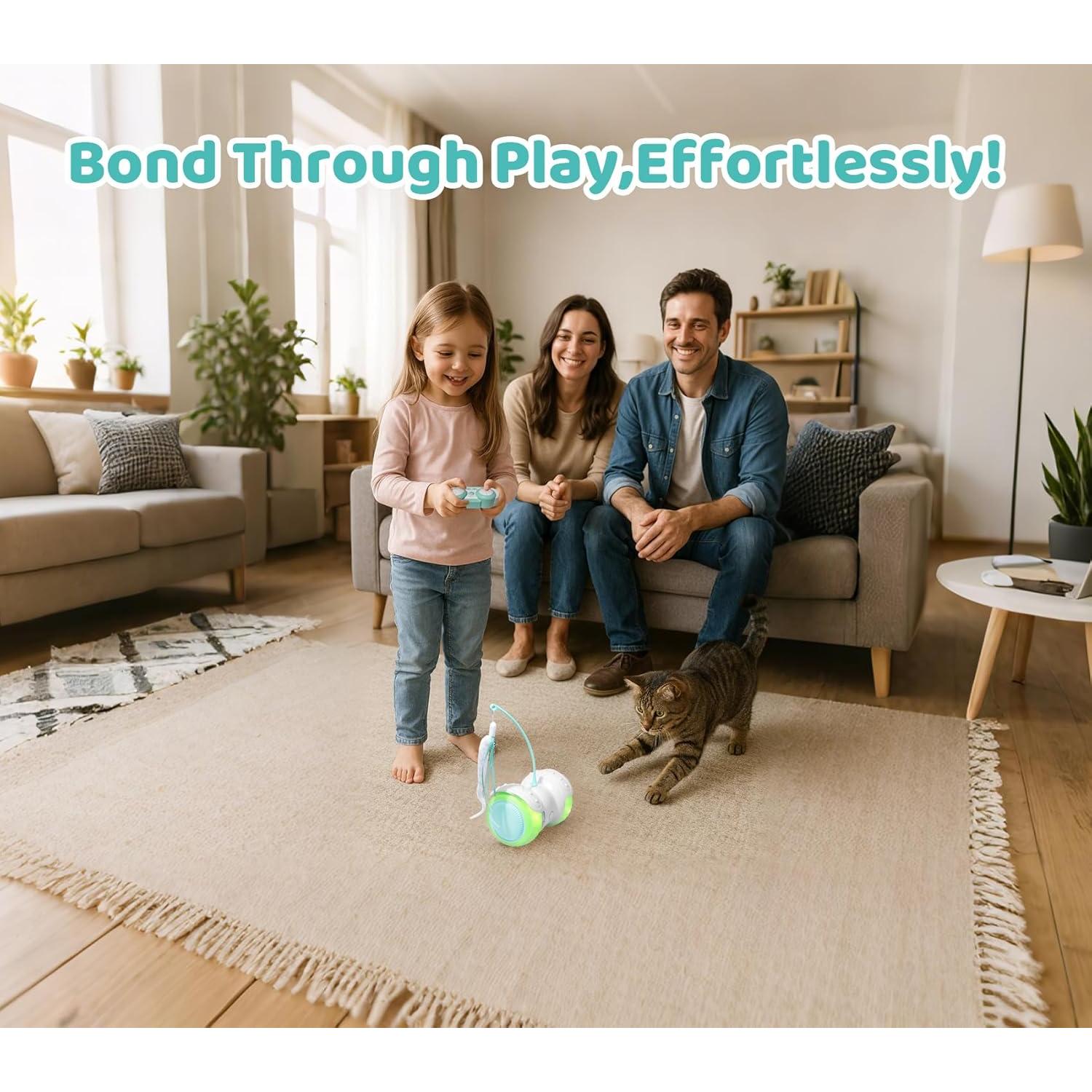 Juguete Interactivo para Gatos Zeling HTL con Control Remoto