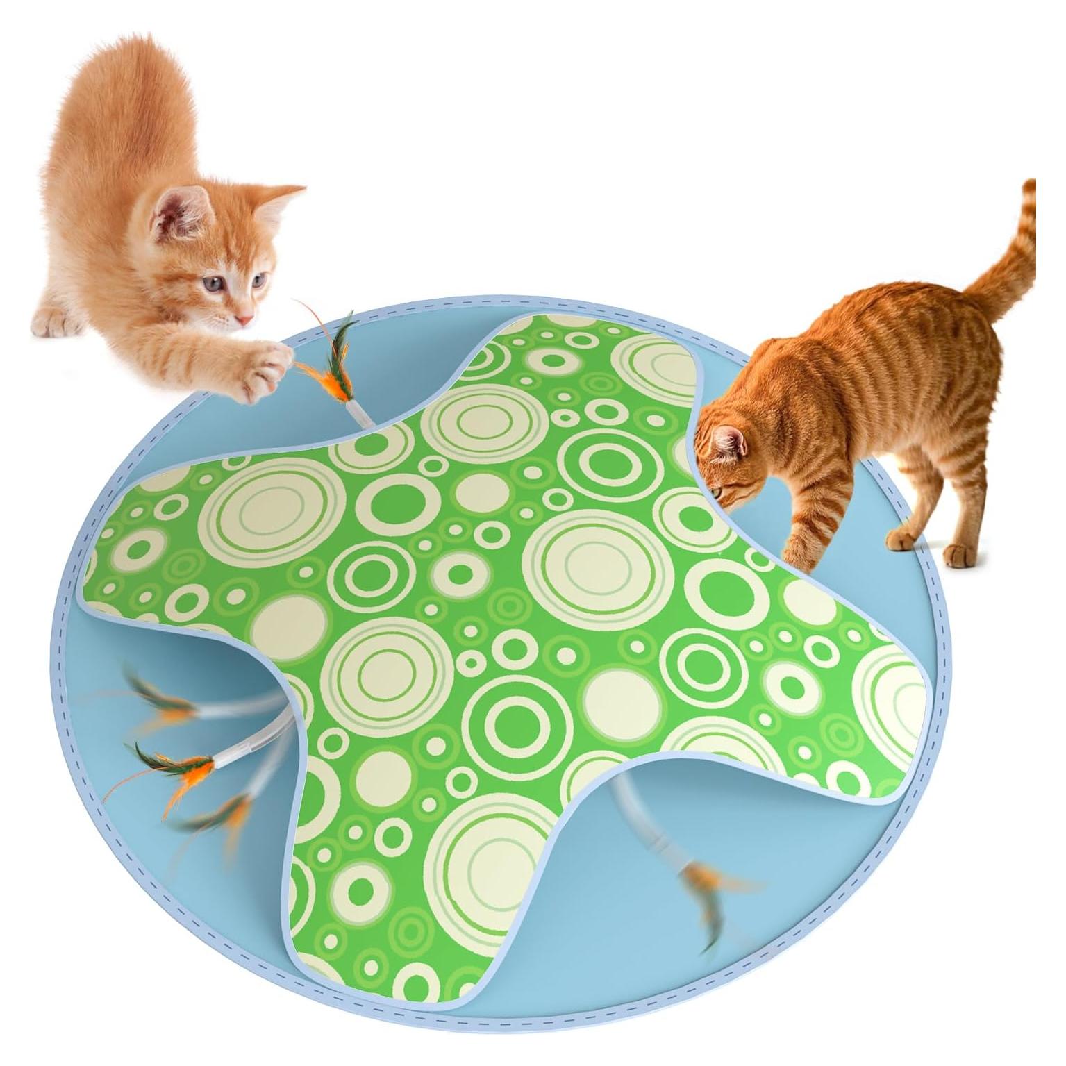 Juguete Interactivo para Gatos WAKHJAKT con Luces LED y Sonidos