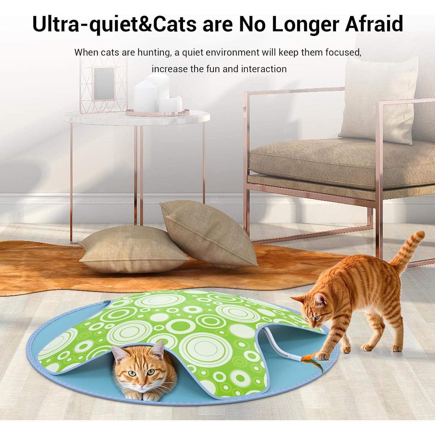 Juguete Interactivo para Gatos WAKHJAKT con Luces LED y Sonidos