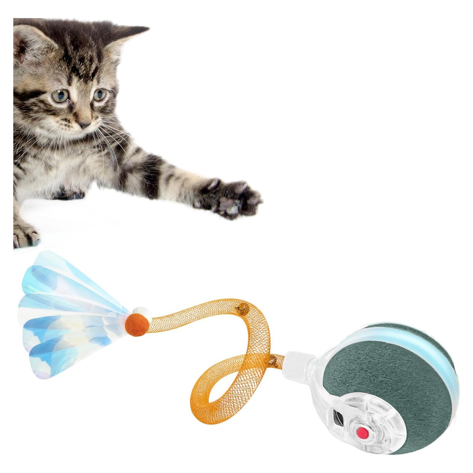 Juguete Interactivo para Gatos YVE LIFE Bola Verde 5.84 cm