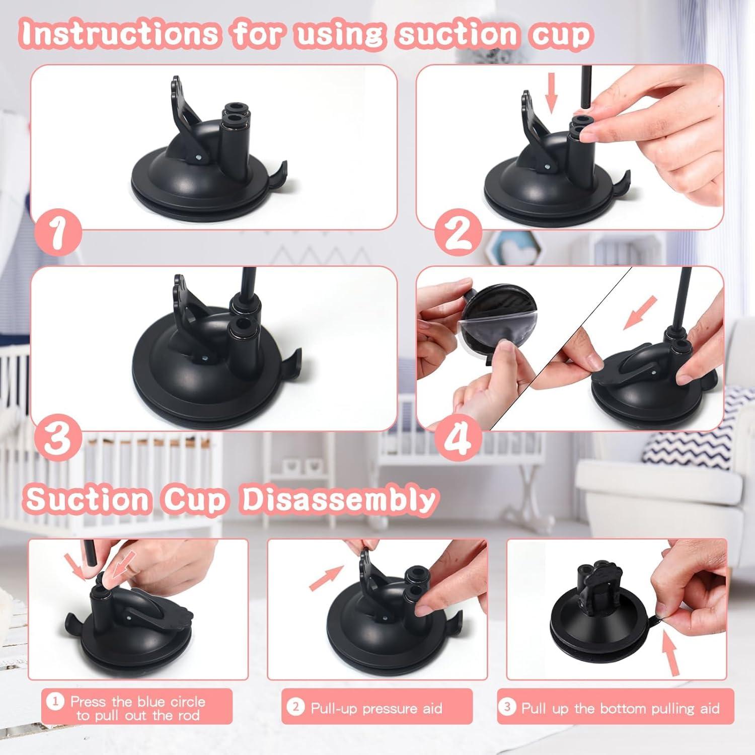 Juguete Interactivo para Gatos QAWRZZPR 4-en-1 con Ventosa