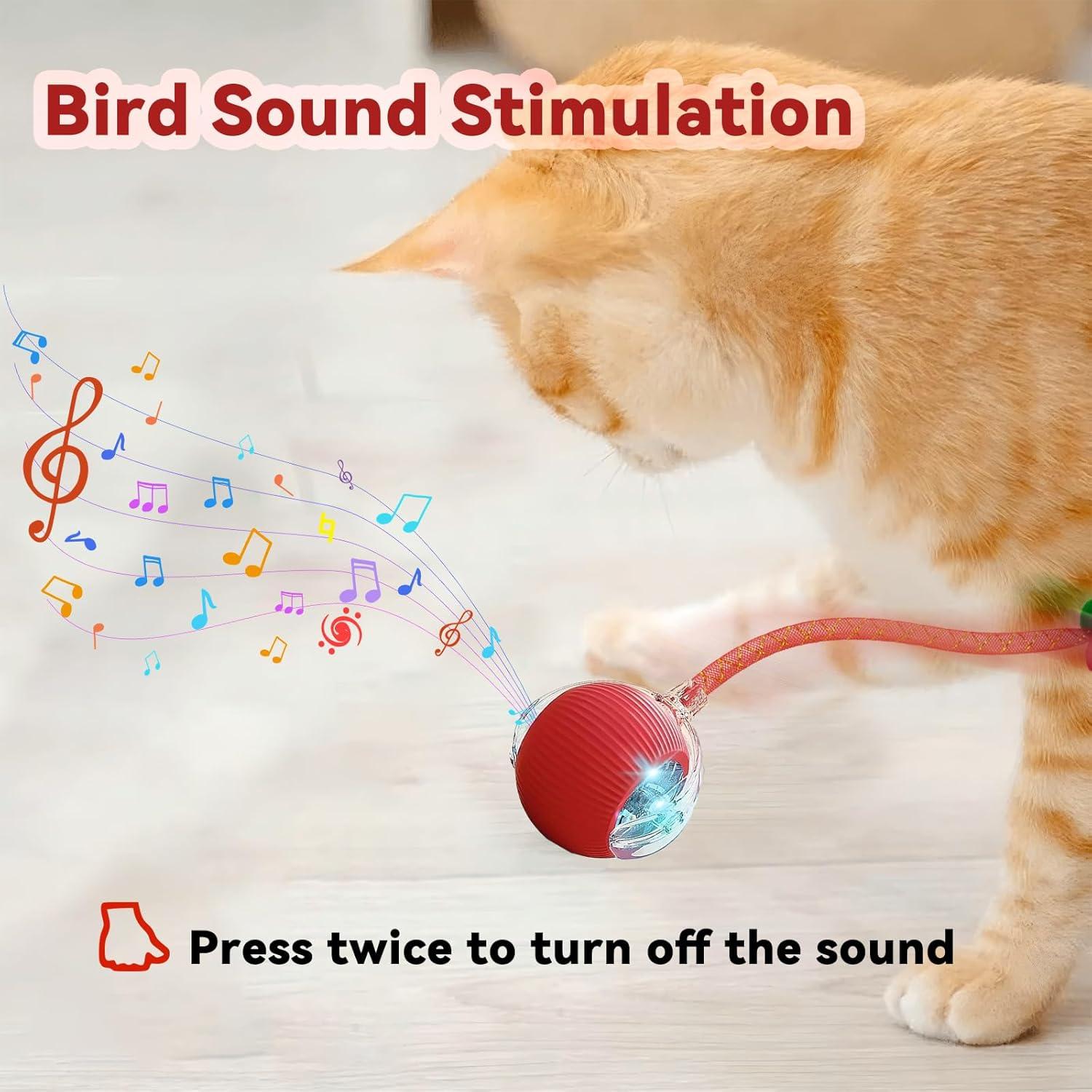 Juguete Interactivo para Gatos Speedy 2.0 con Cola Elástica