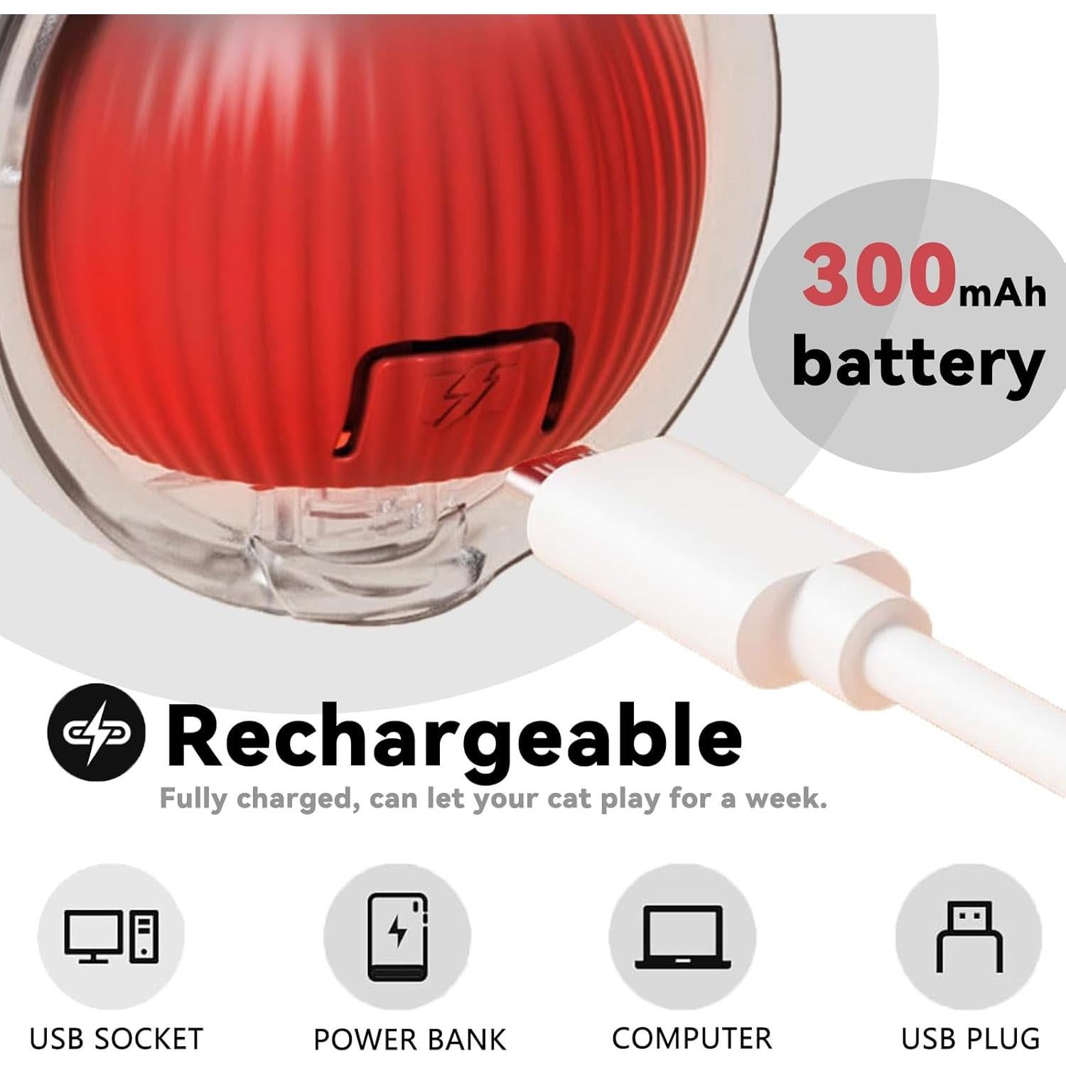 Juguete Interactivo para Gatos Speedy 2.0 con Cola Elástica