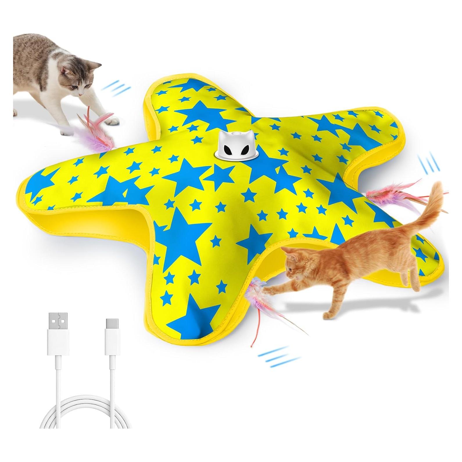 Juguete Interactivo para Gatos DDXCOO OK013 Recargable 11.68cm