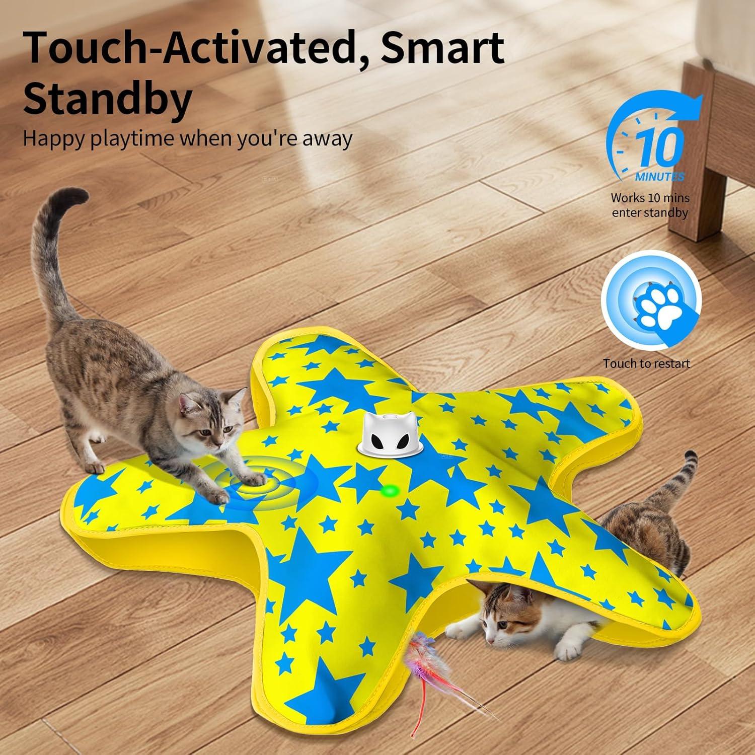 Juguete Interactivo para Gatos DDXCOO OK013 Recargable 11.68cm