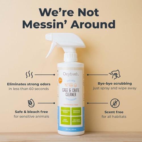 Limpiador Oxyfresh para Jaulas y Recintos - Eliminador de Olores