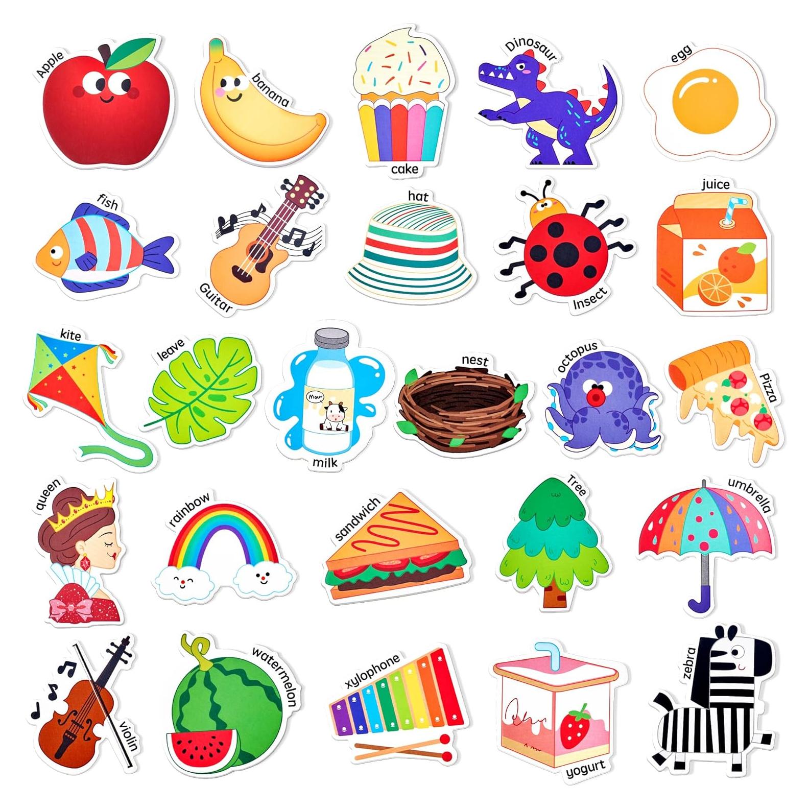 Imanes de Nevera JoyCat para Niños - 26 Juguetes Magnéticos