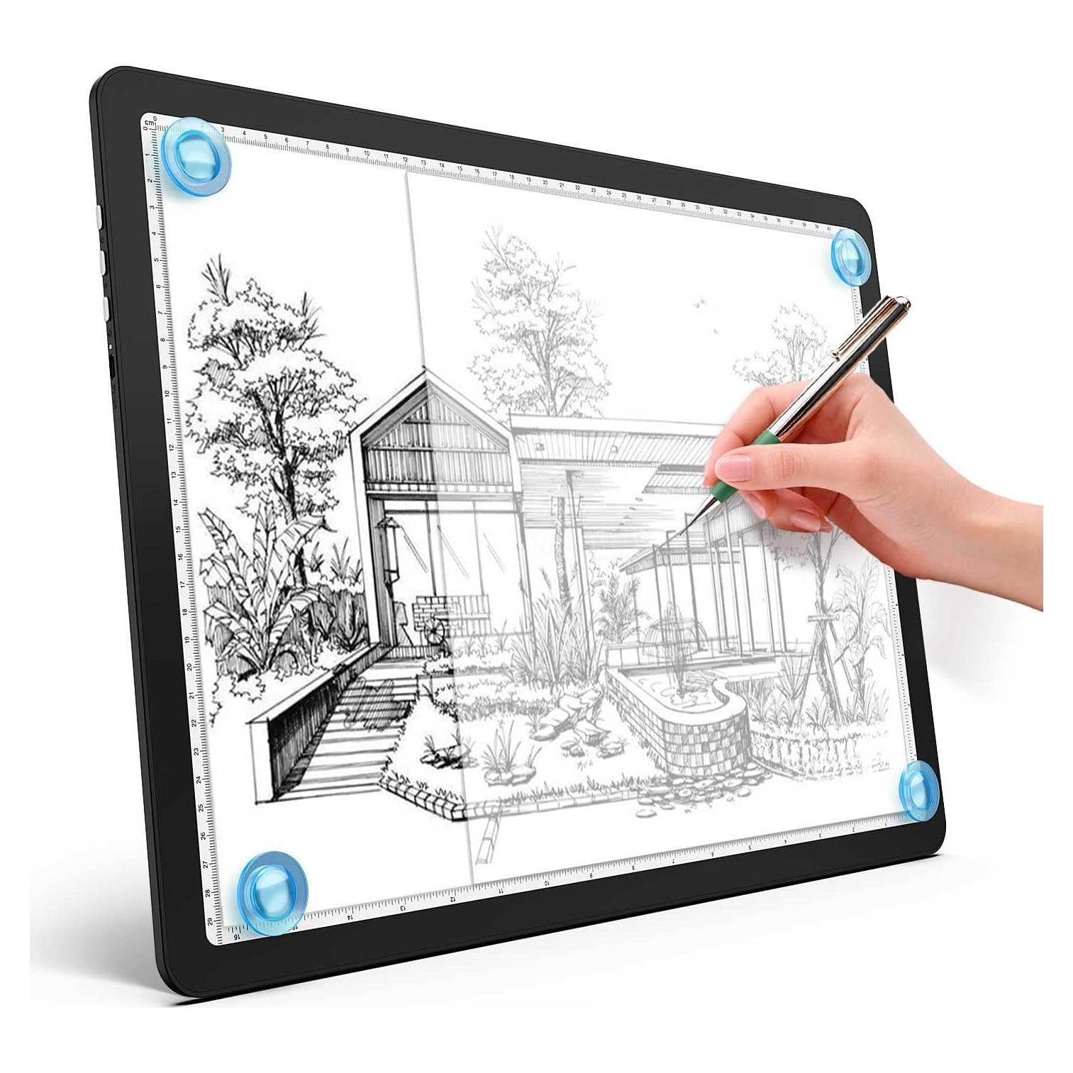 Caja de Luz A4 Heanolier LED Magnética Ajustable 31.6x21.8cm