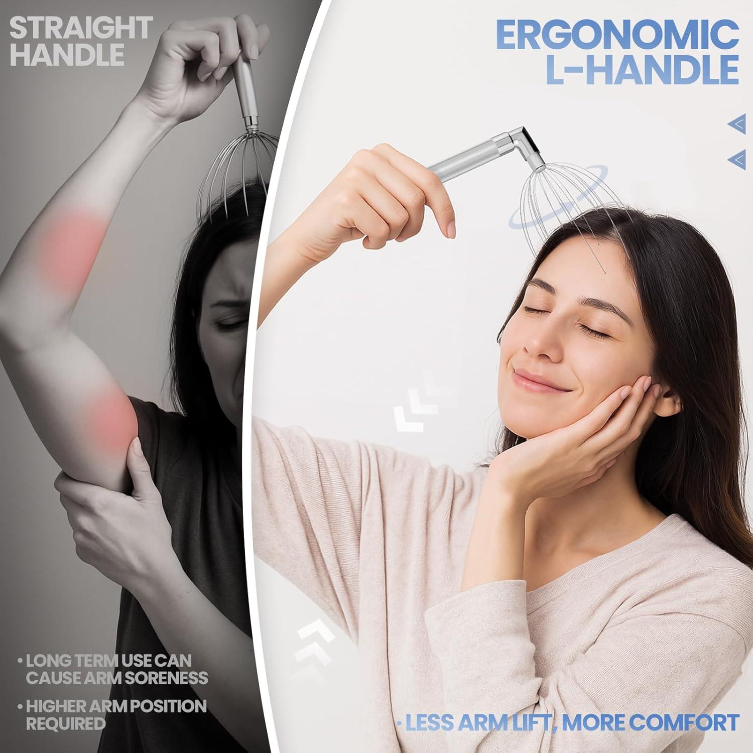 Masajeador de Cabeza Winyoung HTW-SMC-2 Plata Ergonómico