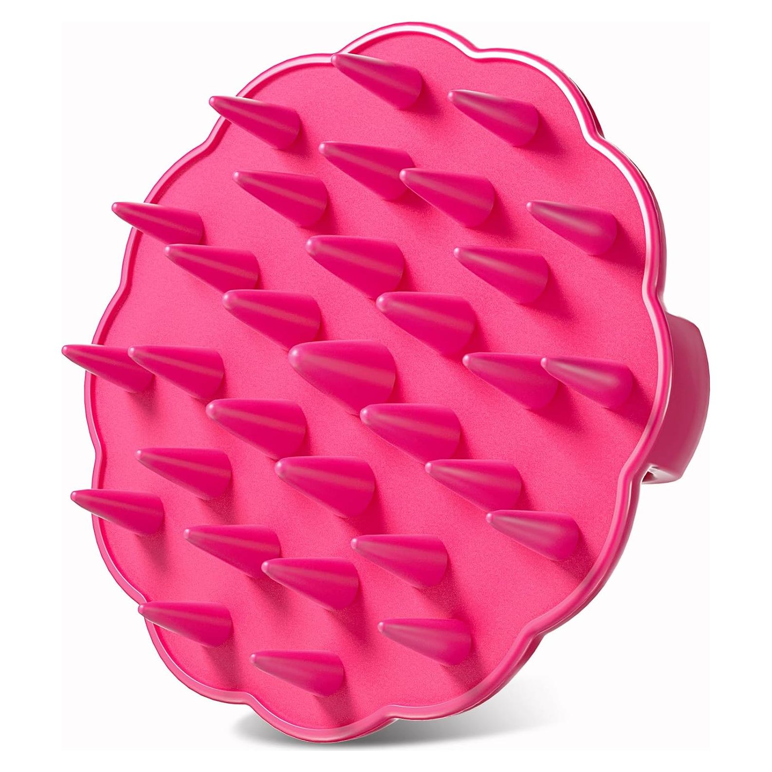 Masajeador de Cuero Cabelludo MTDLYICE Rojo - Exfoliante Suave