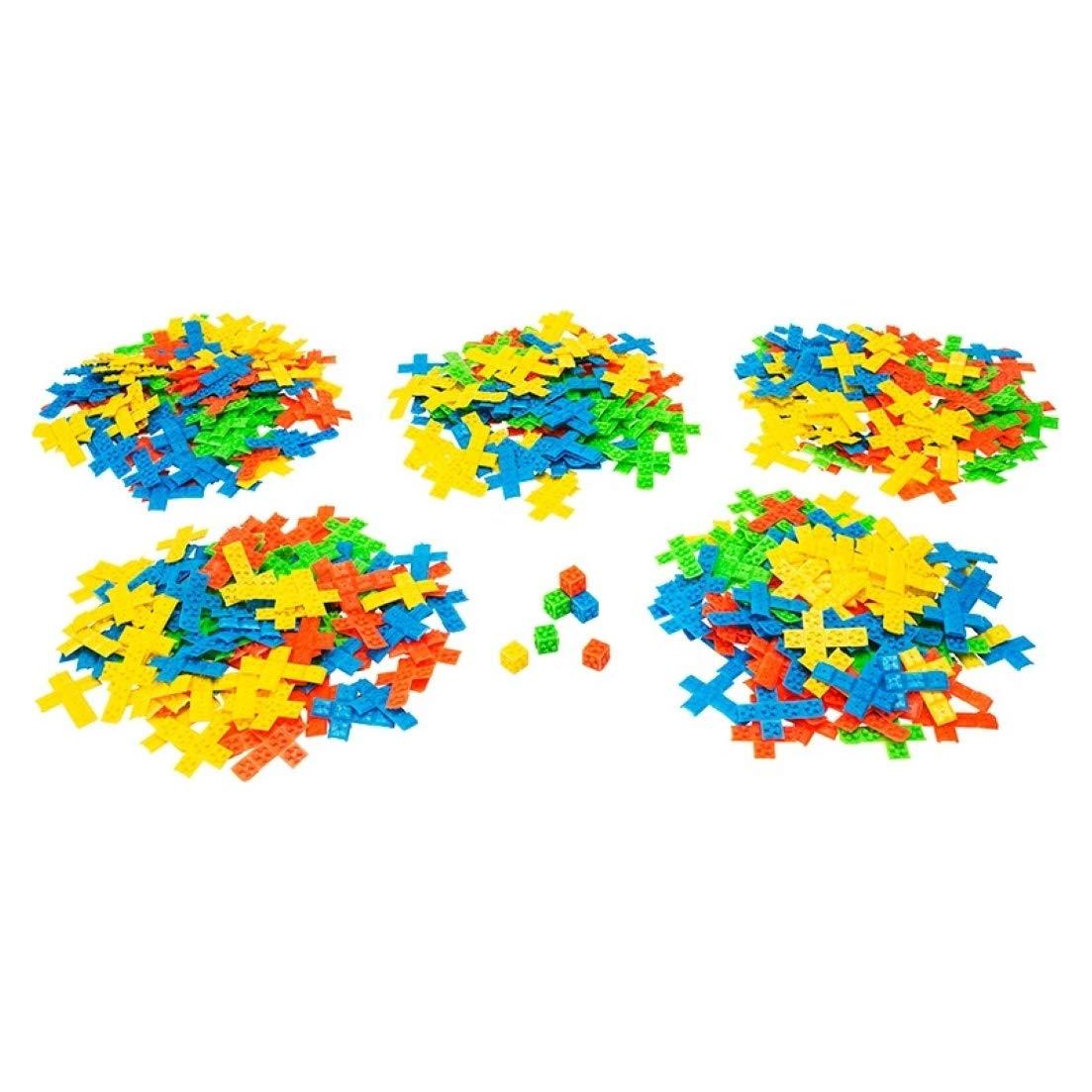 Cubos Omnifix Didax 500 Piezas 2 cm para Matemáticas