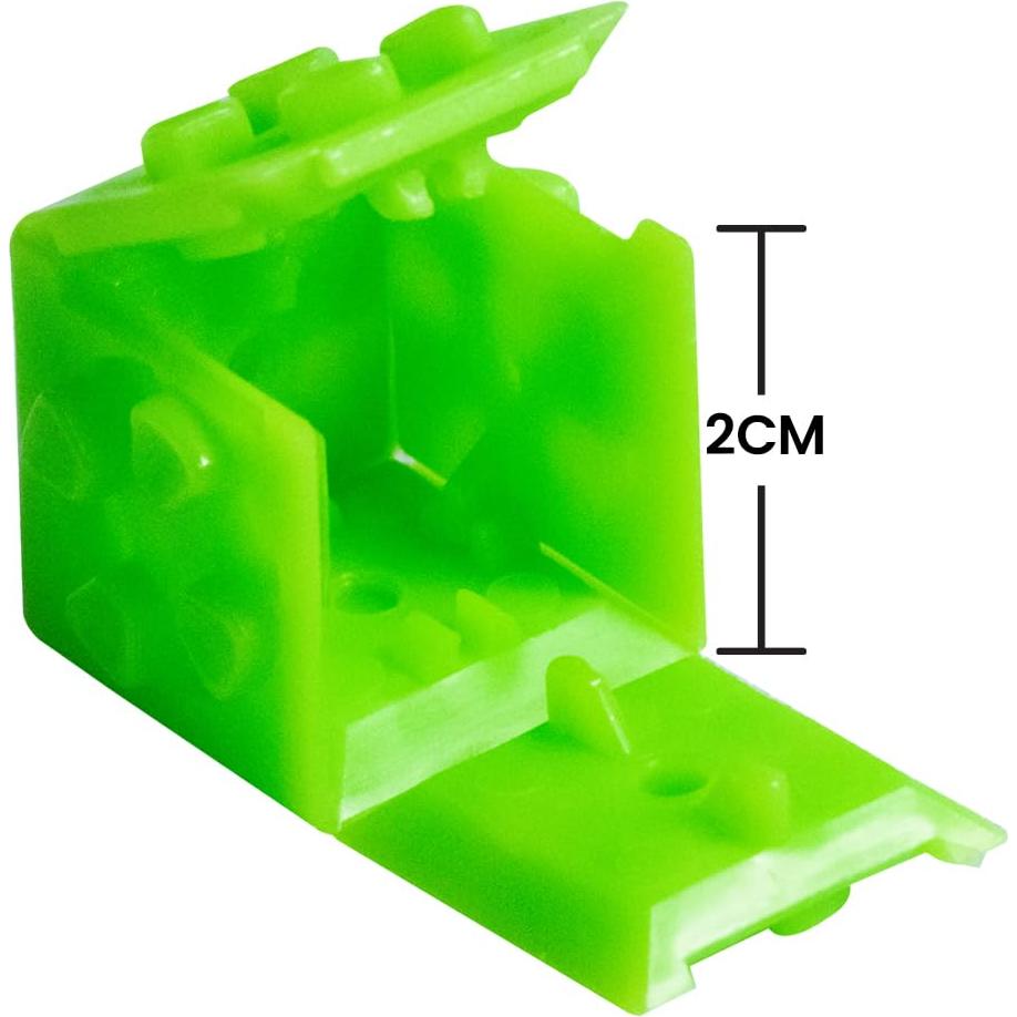 Cubos Omnifix Didax 500 Piezas 2 cm para Matemáticas