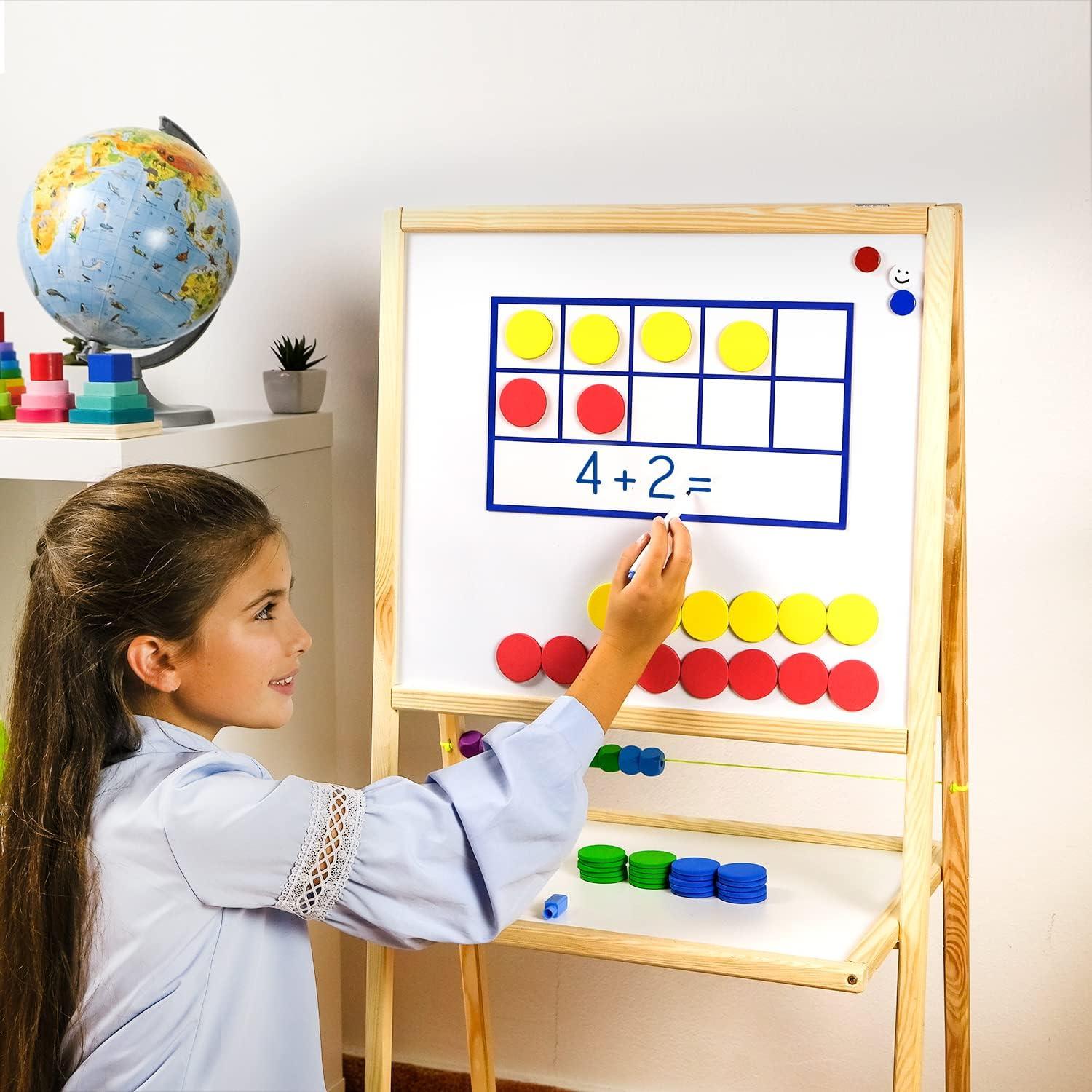 Conjunto Jumbo de Marcos de Diez Magnéticos Simply Magic - 130 Piezas