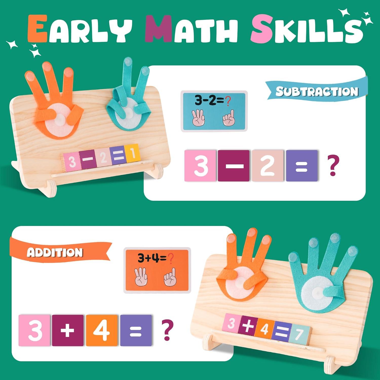 Juguete Educativo de Matemáticas Hirger para Niños 2-8 Años