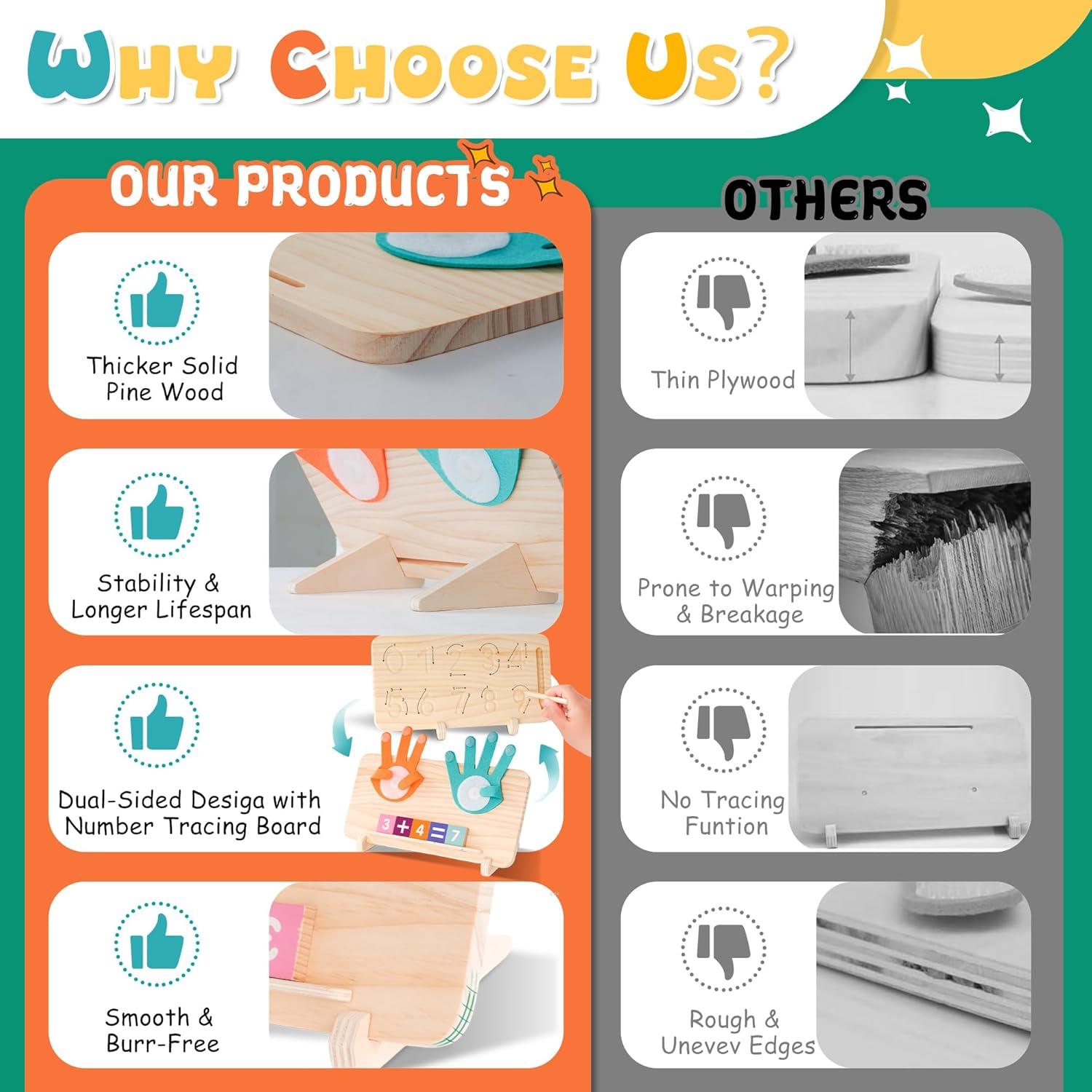 Juguete Educativo de Matemáticas Hirger para Niños 2-8 Años