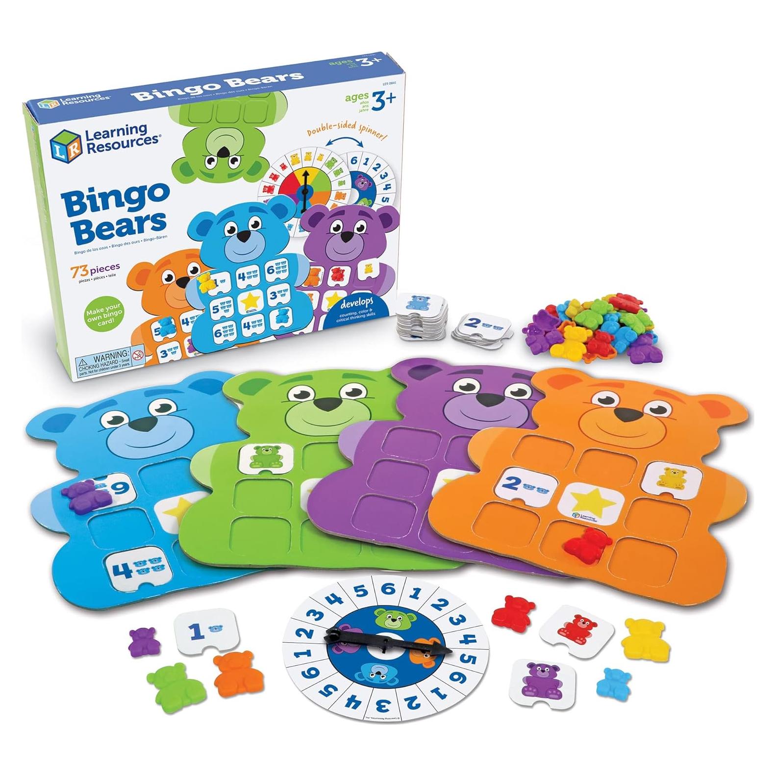 Juego de Bingo Personalizado Recursos de Aprendizaje 73 Piezas