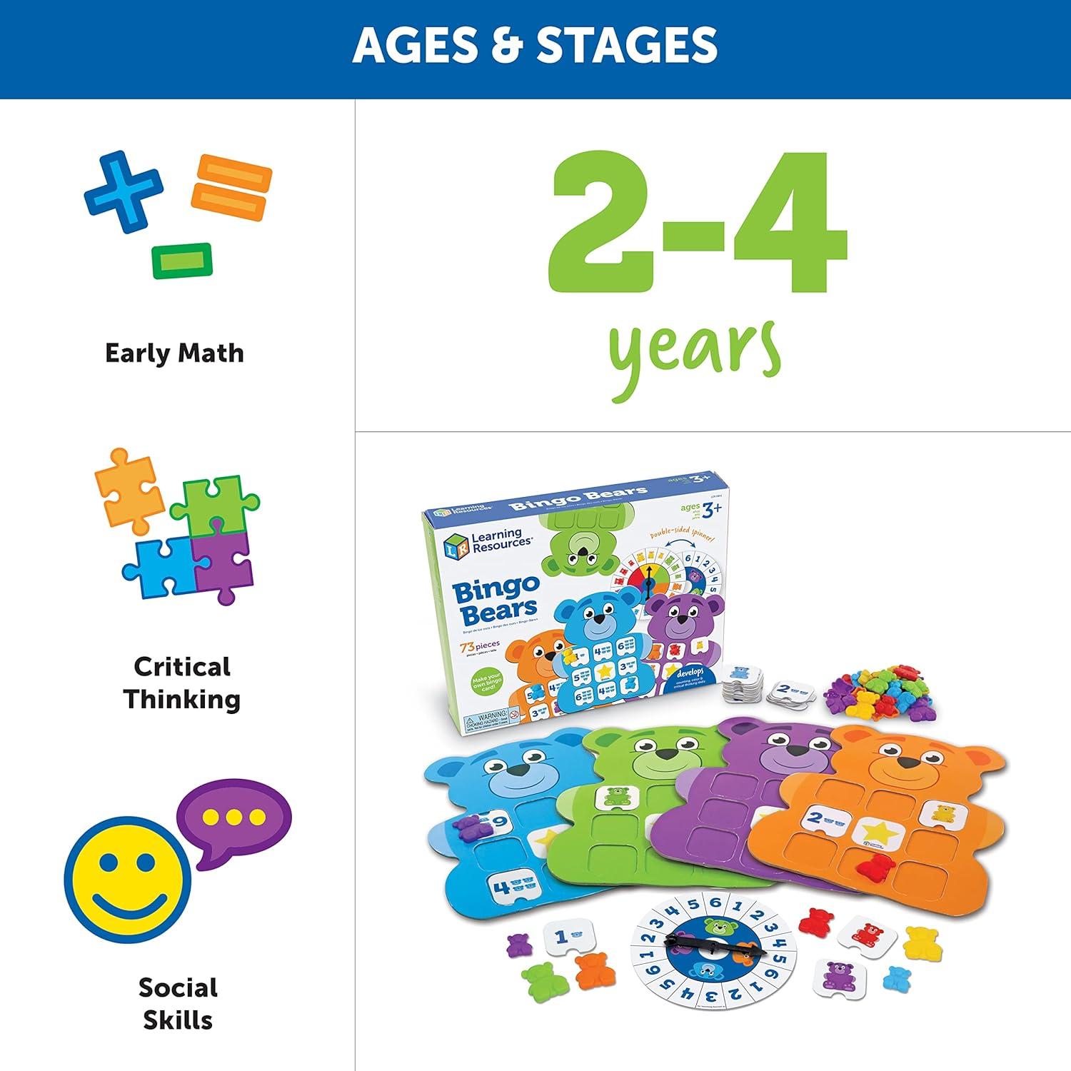 Juego de Bingo Personalizado Recursos de Aprendizaje 73 Piezas