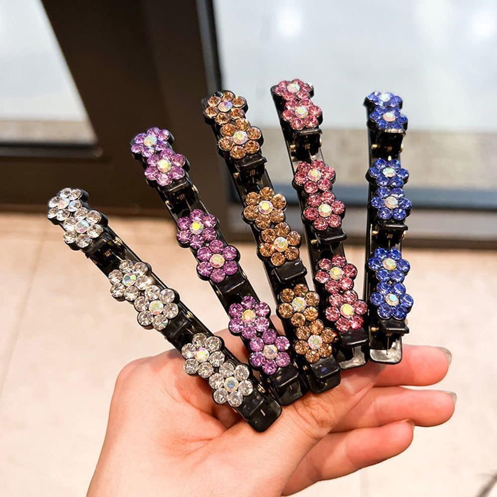 Clip de Pelo Trenzado con 5 Colores - Headwear