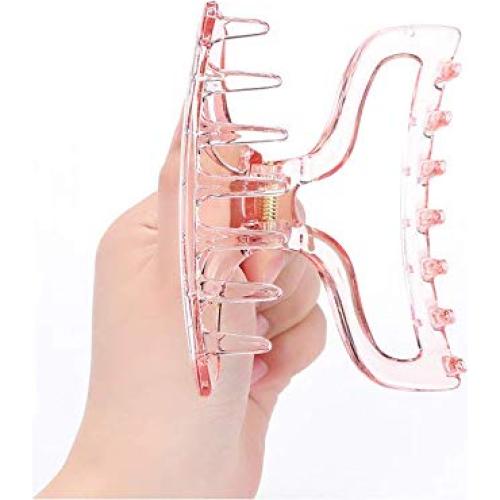 3 Clips de Pelo Acrílicos Antideslizantes SYBL 10cm